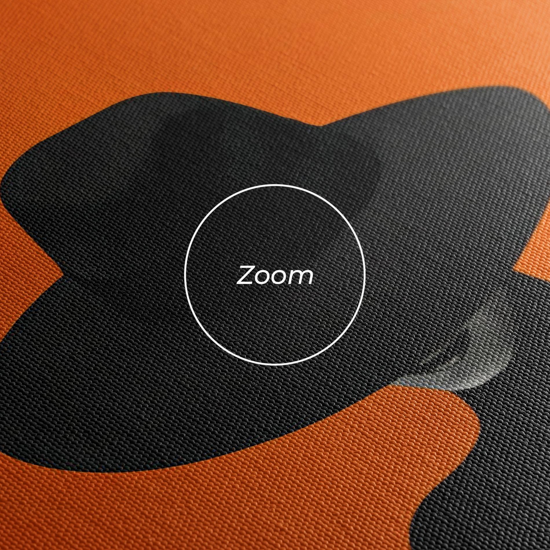 Leinwandbild Black Fashion mockup 3