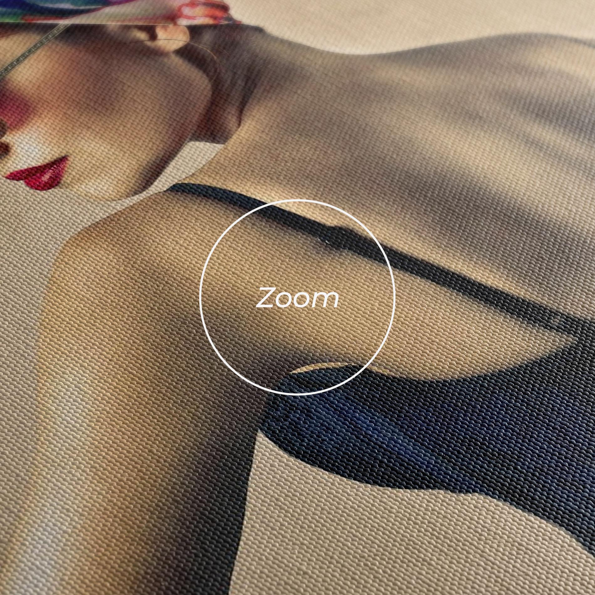 Leinwandbild Pin Up Girl mockup 3