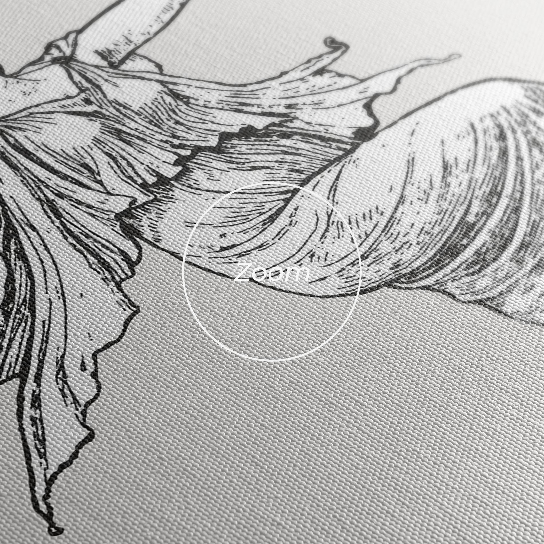 Leinwandbild Vintage Dance mockup 3