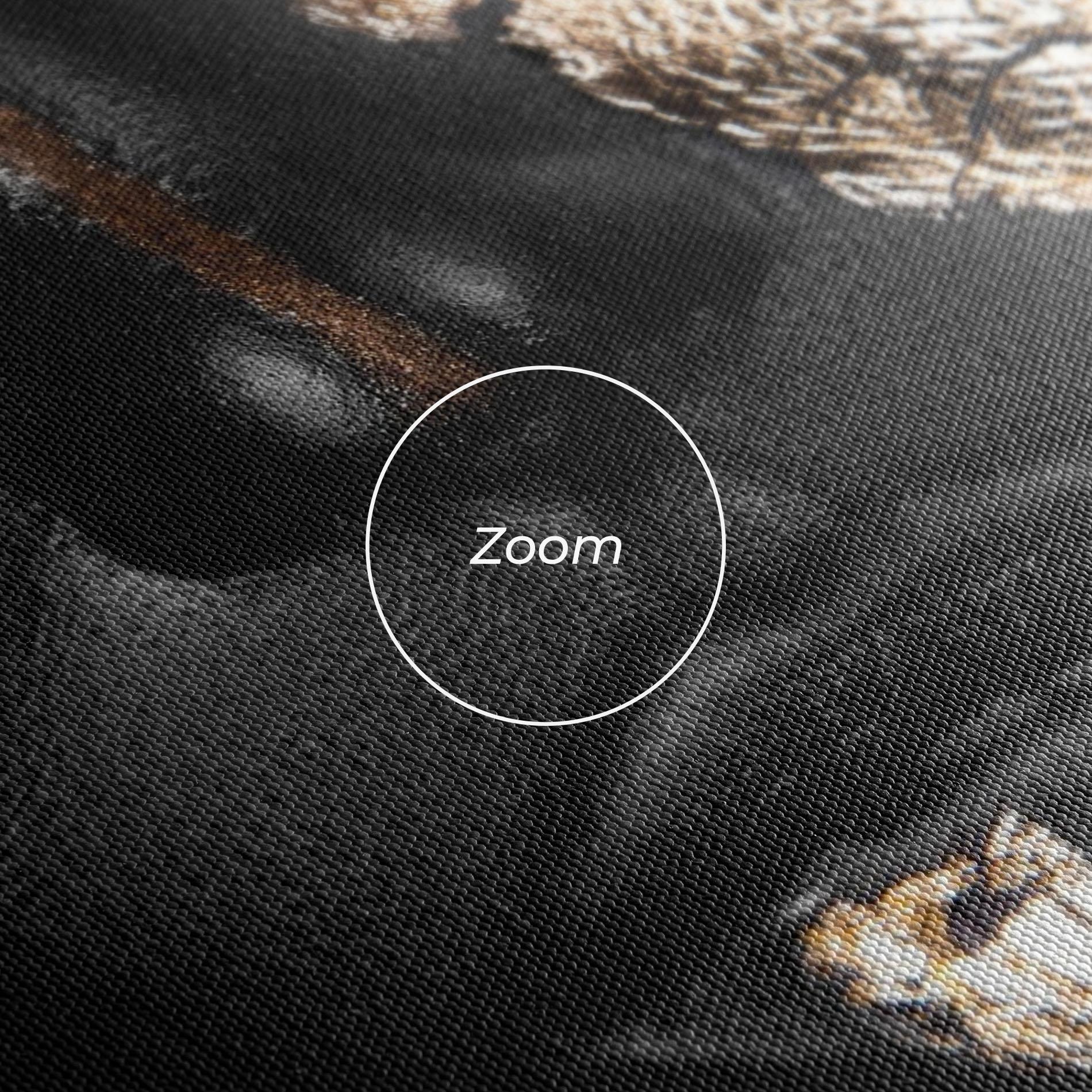 Leinwandbild Golden Face mockup 3