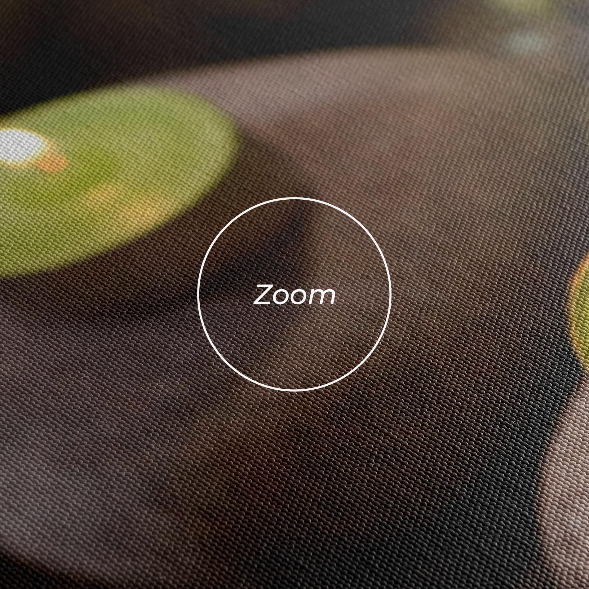 Leinwandbild Green Candles Spa mockup 3