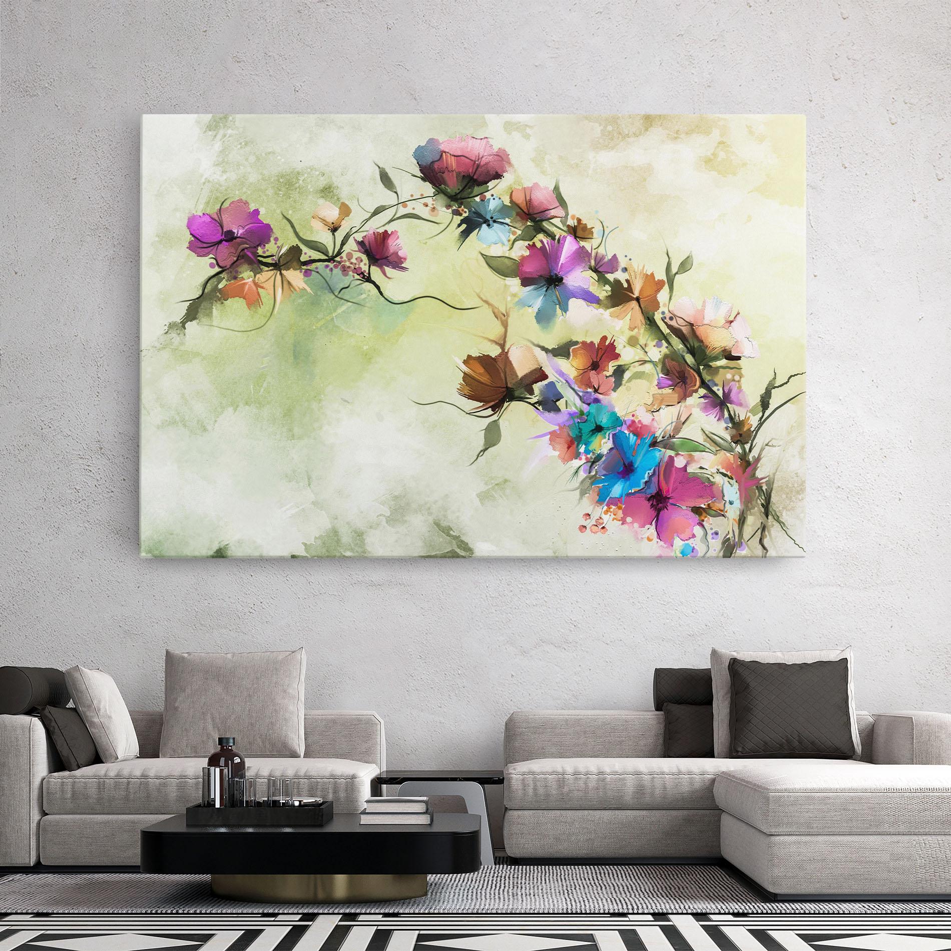 Leinwandbild Ramura Cu Flori mockup 2