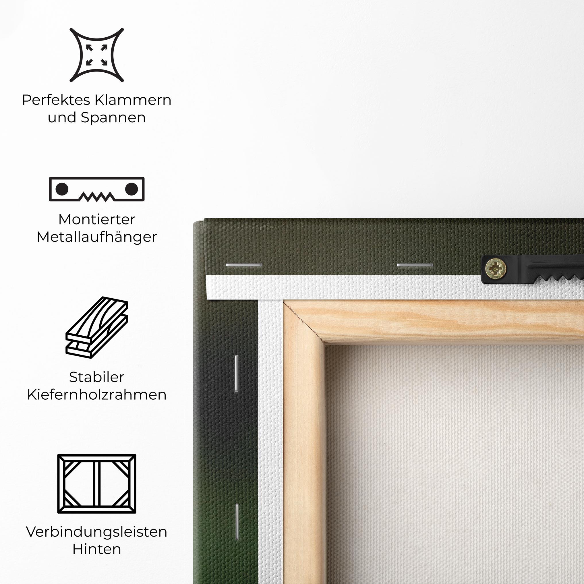 Leinwandbild Garden Daisy mockup 5