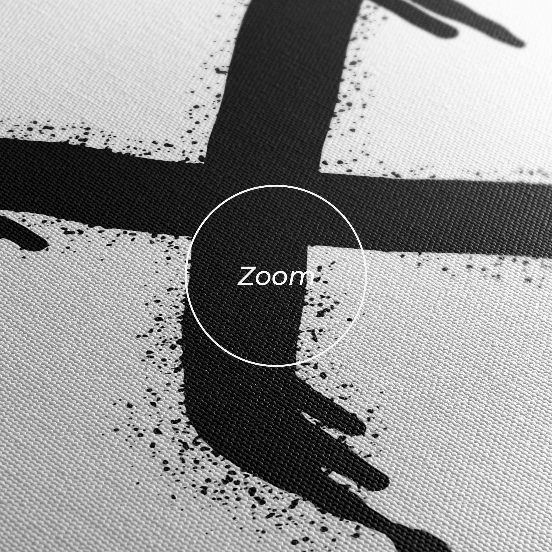 Leinwandbild Grafiti X Spray mockup 3