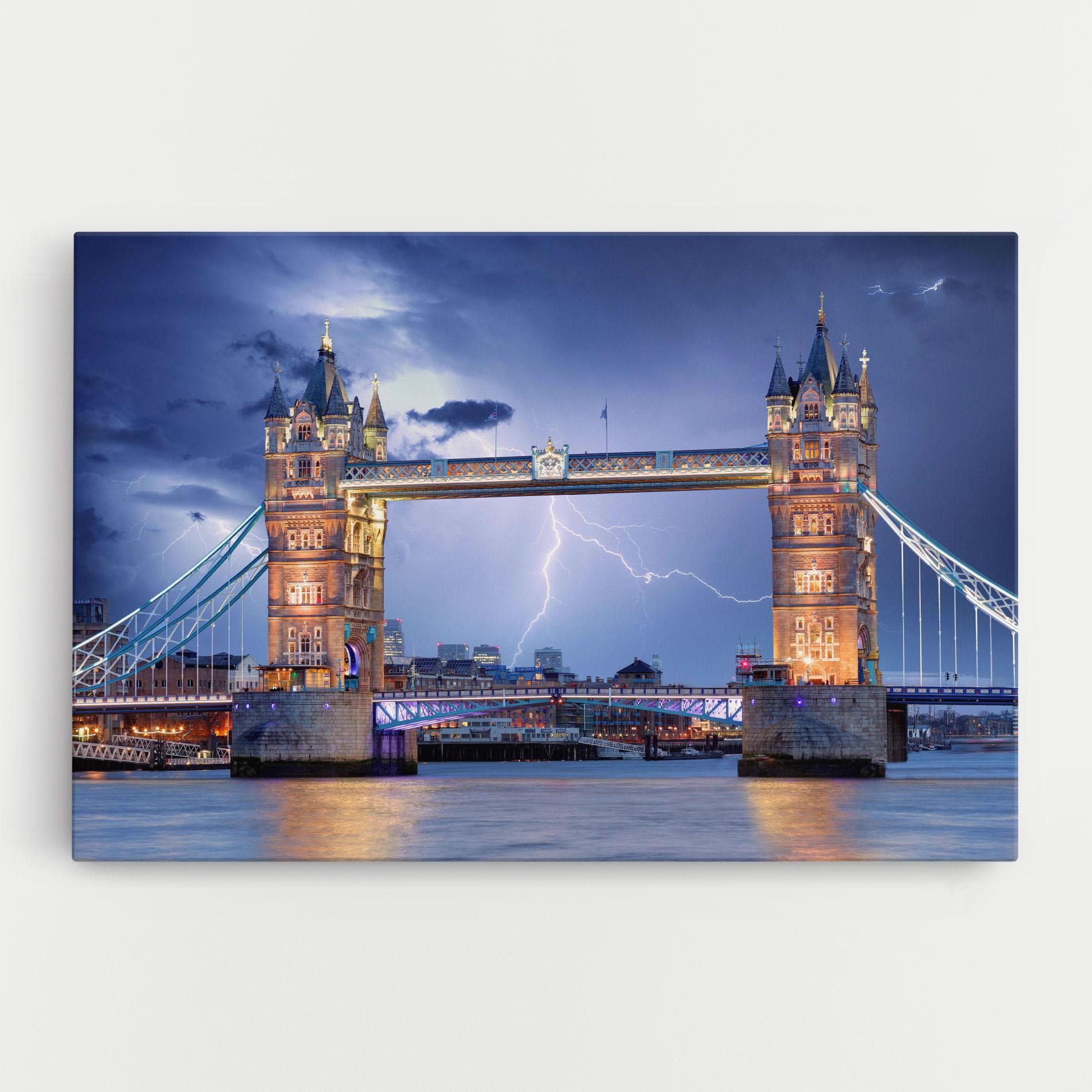 Leinwandbild London Tower Bridge mockup 0