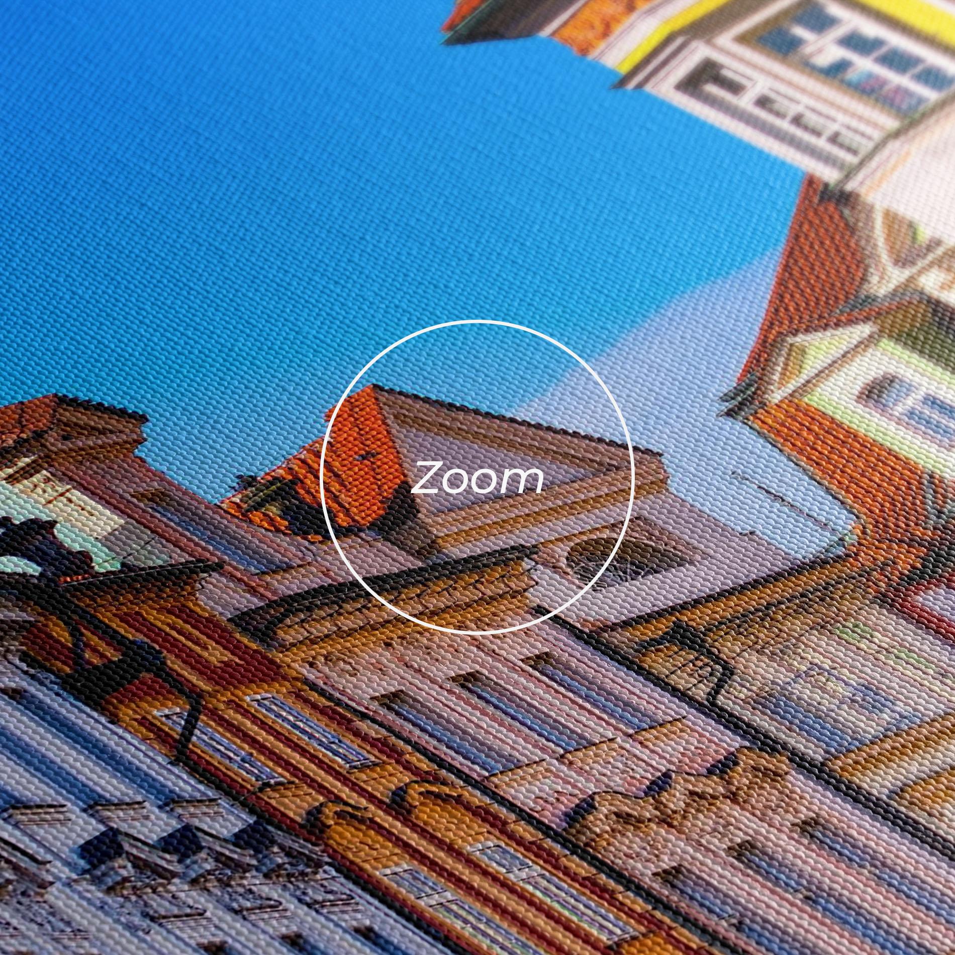 Leinwandbild Prague Buildings mockup 3