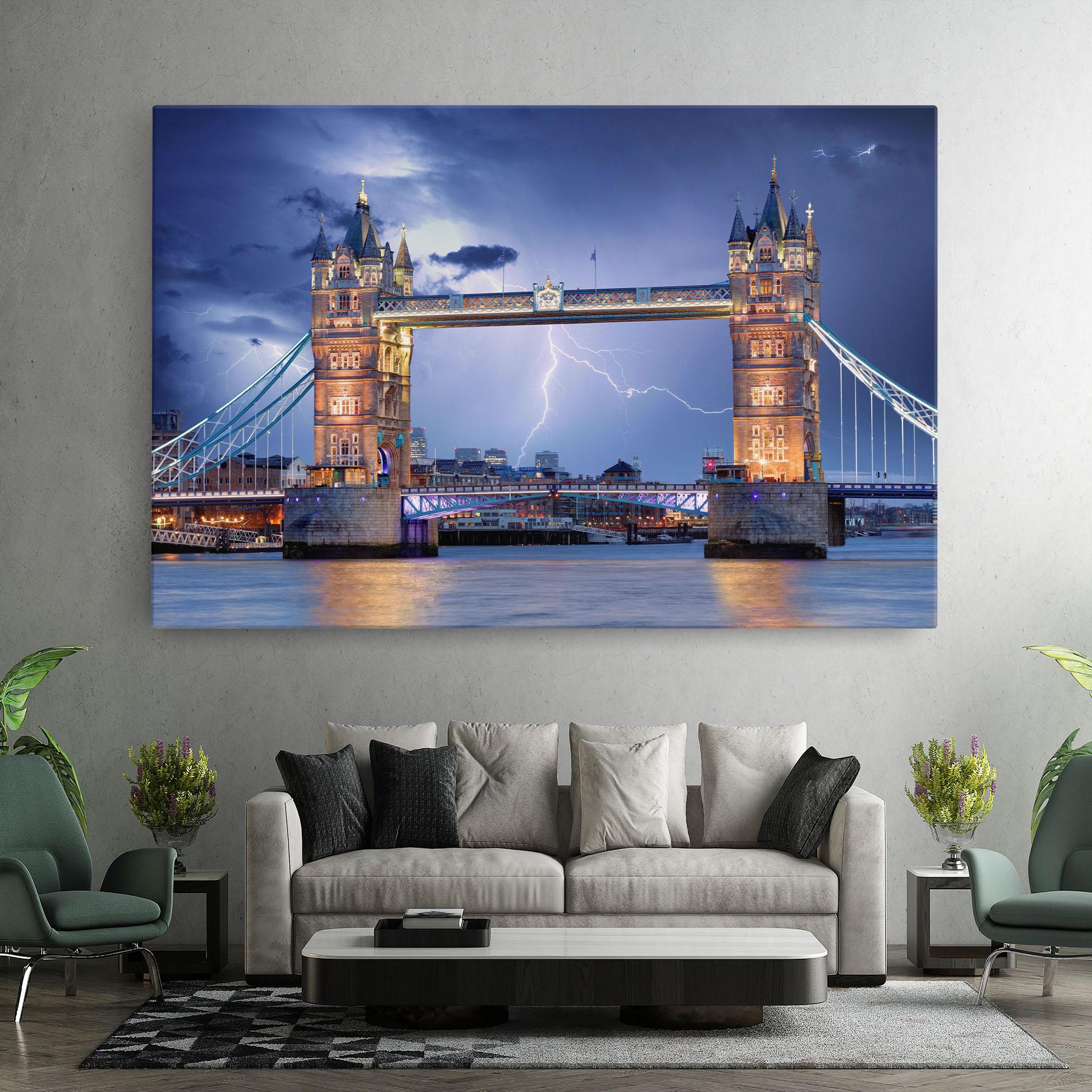 Leinwandbild London Tower Bridge mockup 7