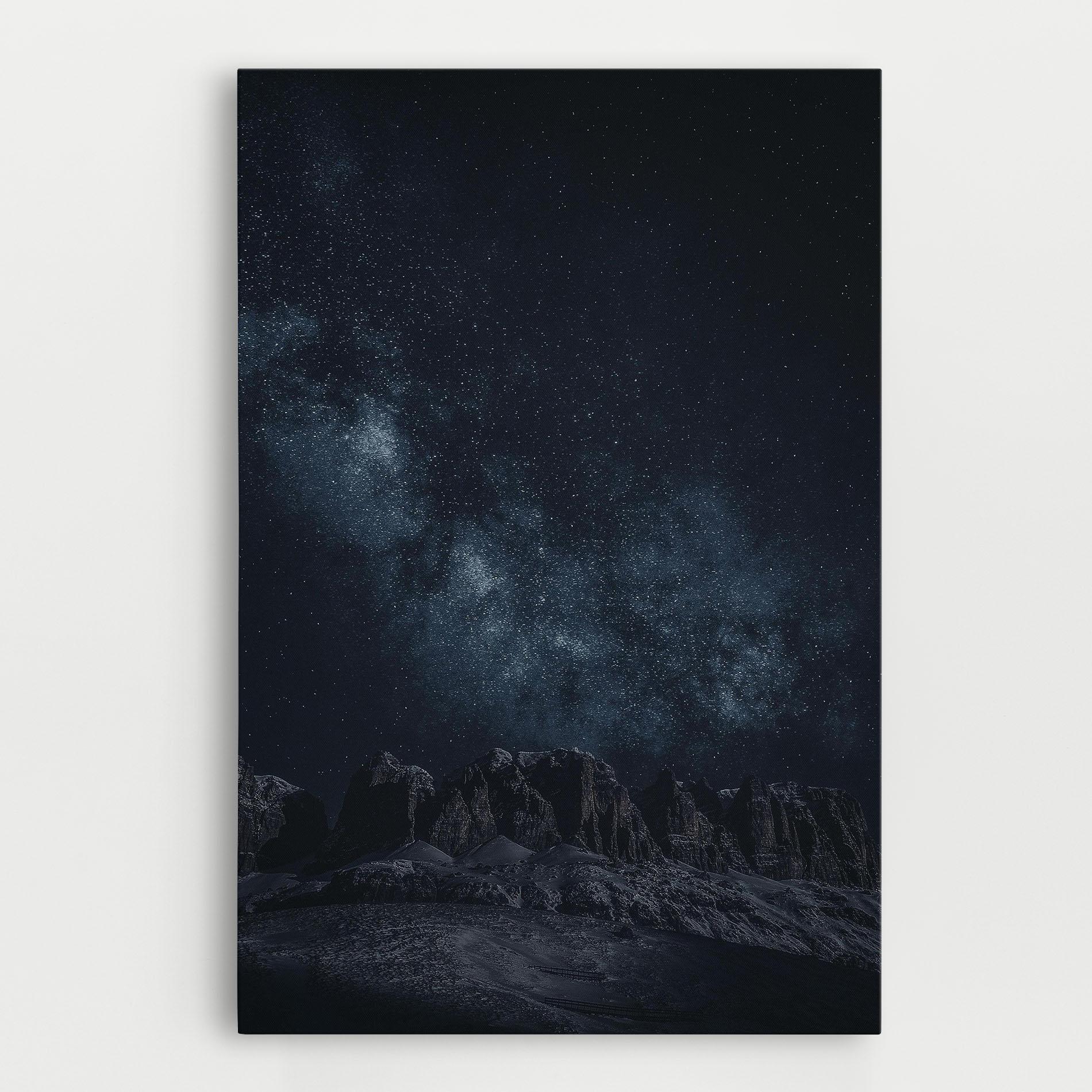 Leinwandbild Galactic Sky mockup 0