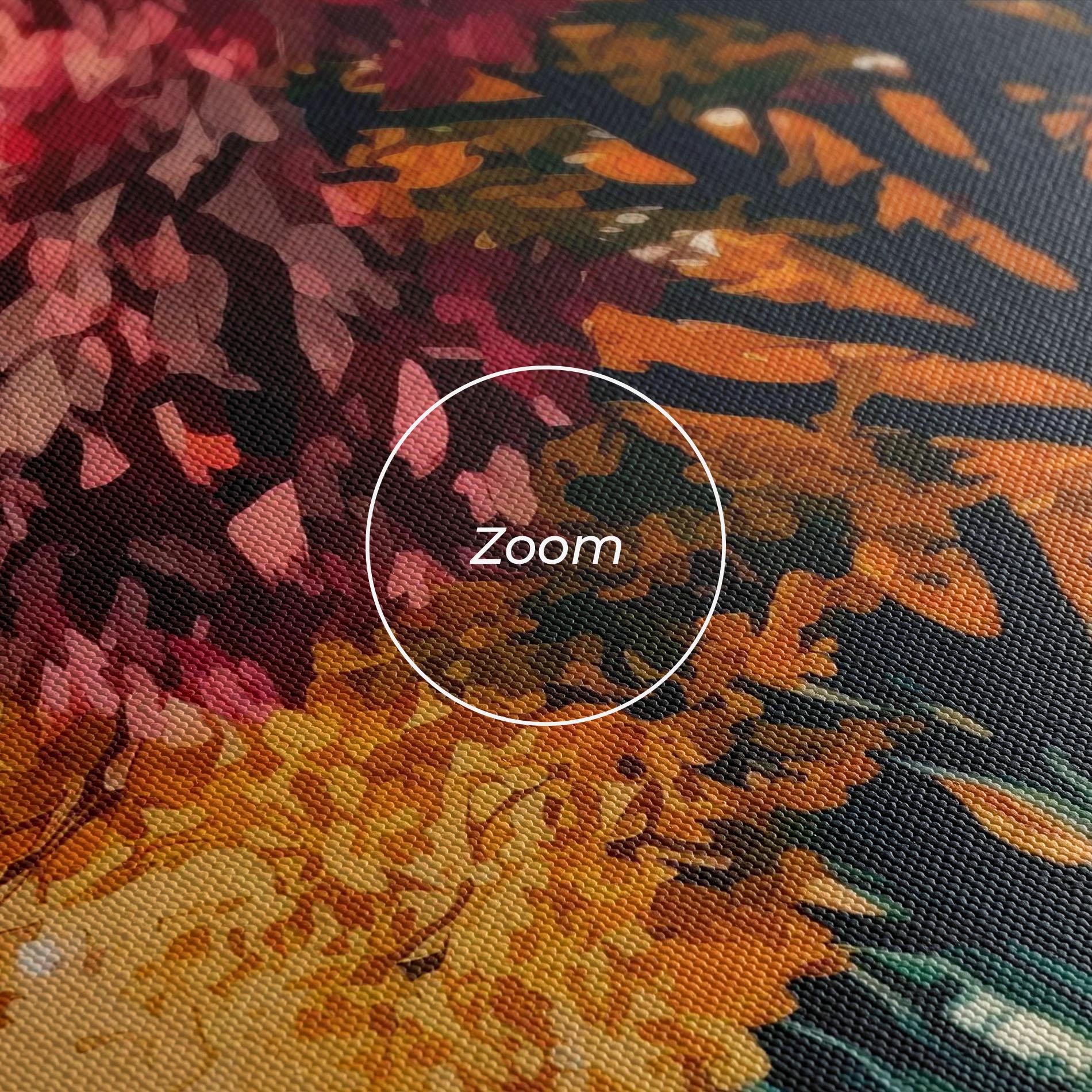 Leinwandbild Autumn Park mockup 3