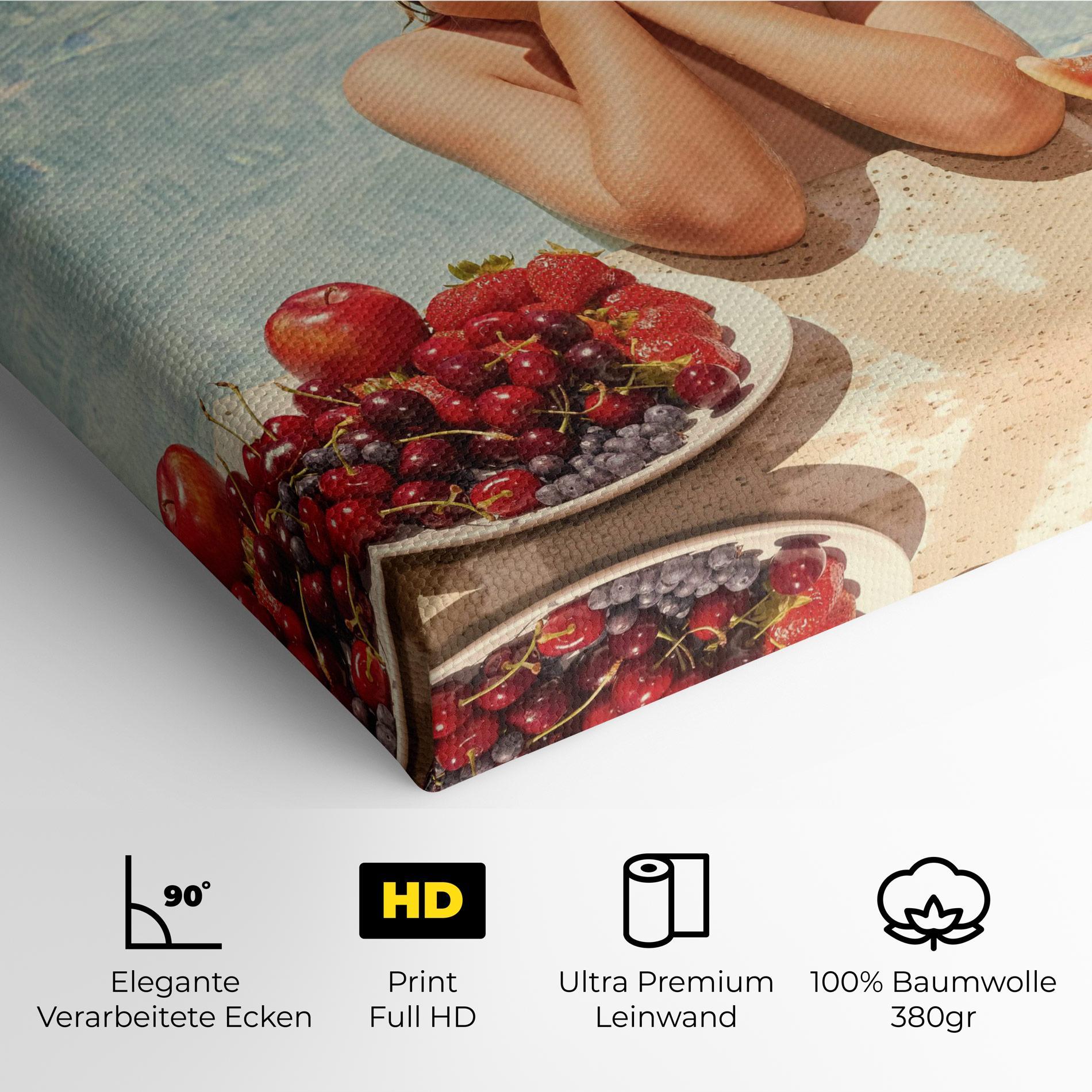 Leinwandbild Child Swimming mockup 4