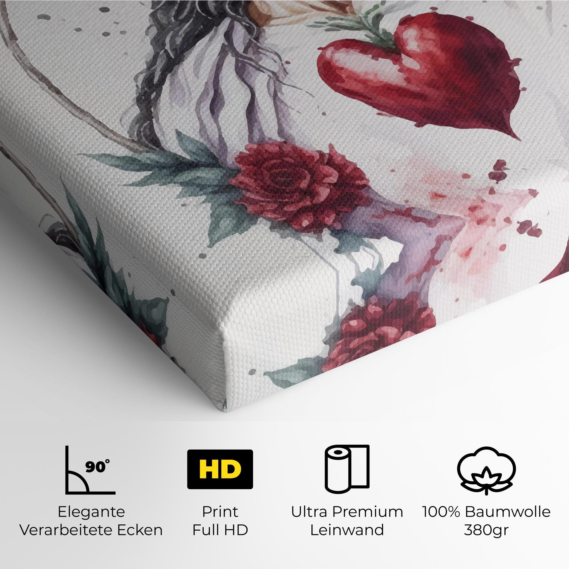 Leinwandbild Jesus Heart mockup 4