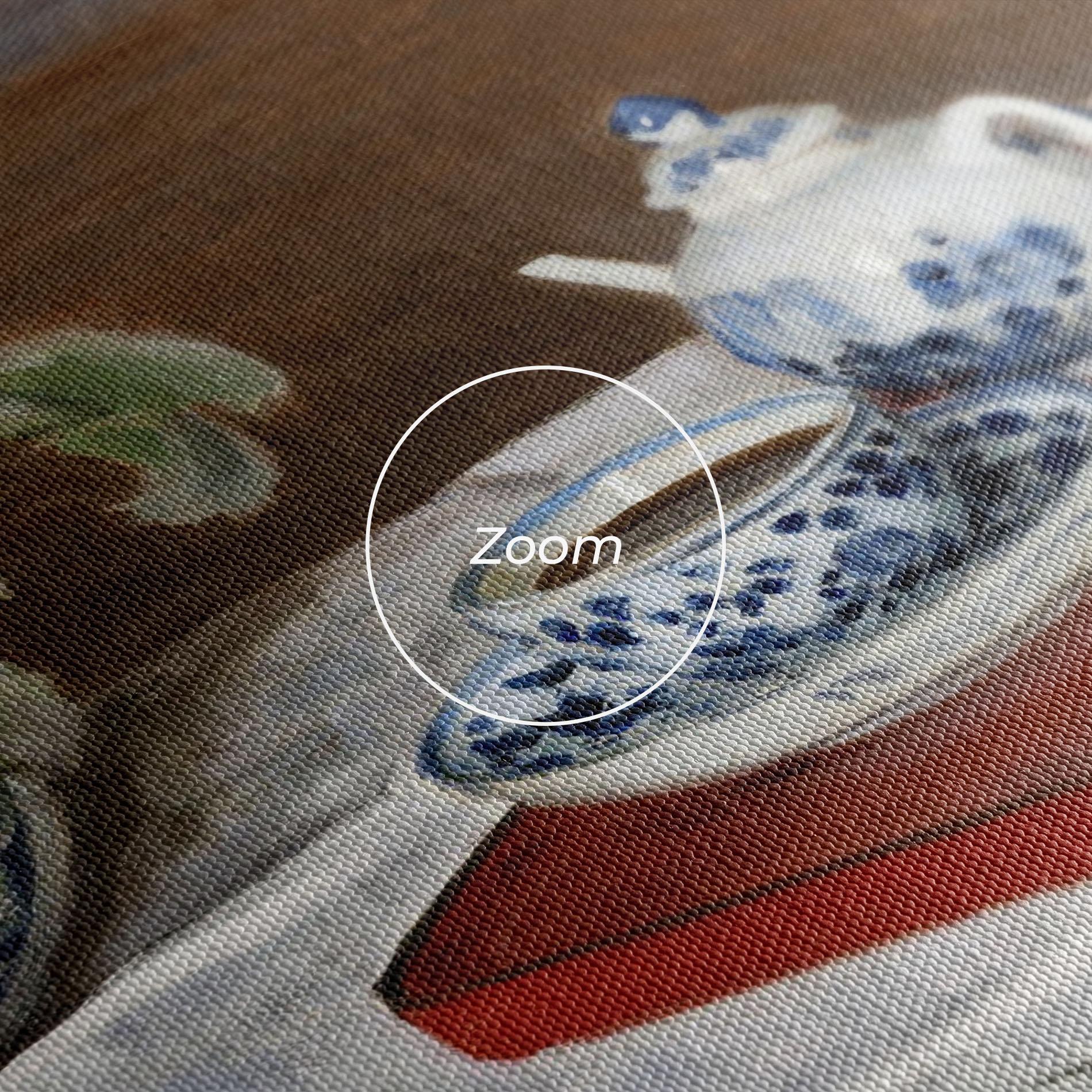 Leinwandbild Tea Service mockup 3