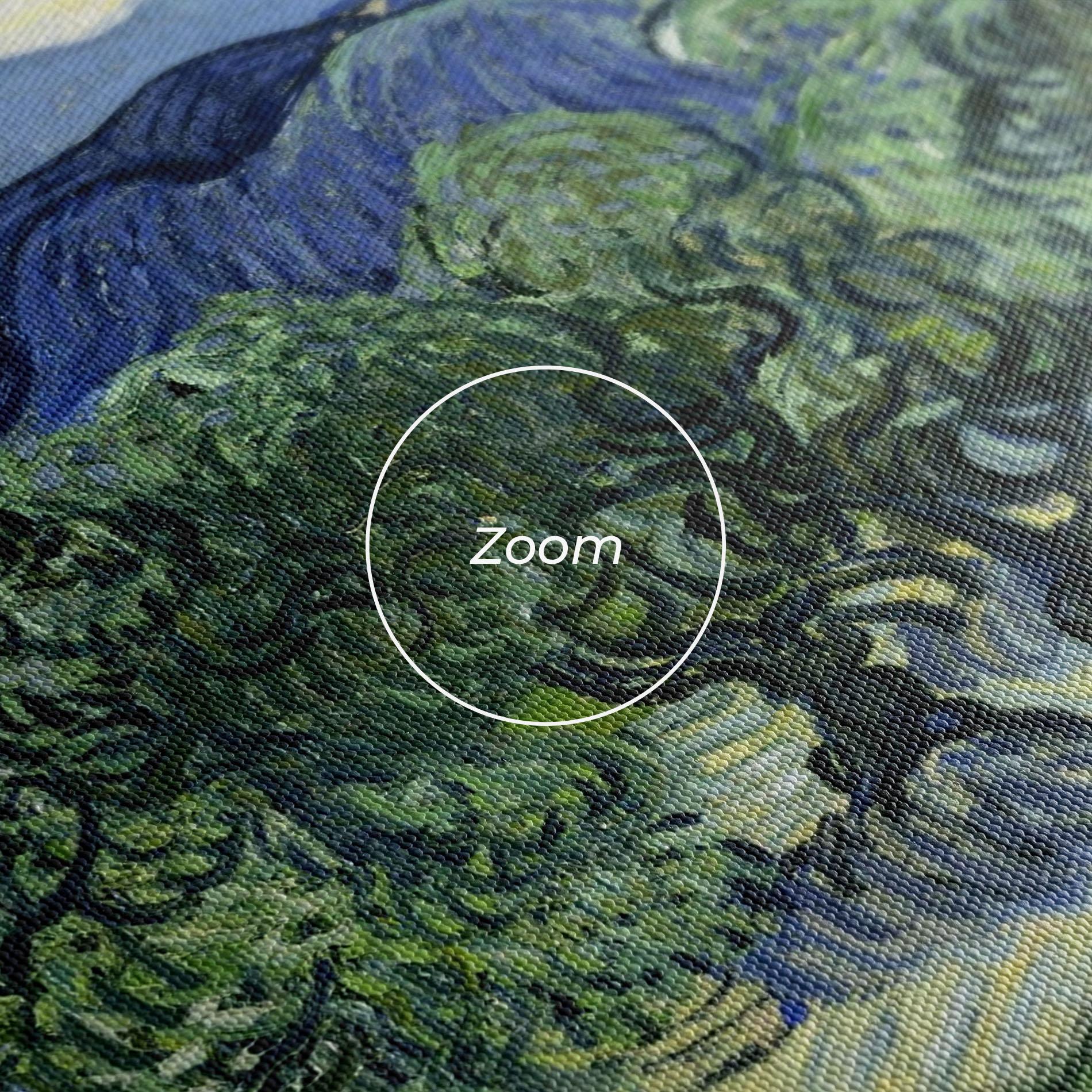 Leinwandbild Olive Trees Alpilles mockup 3