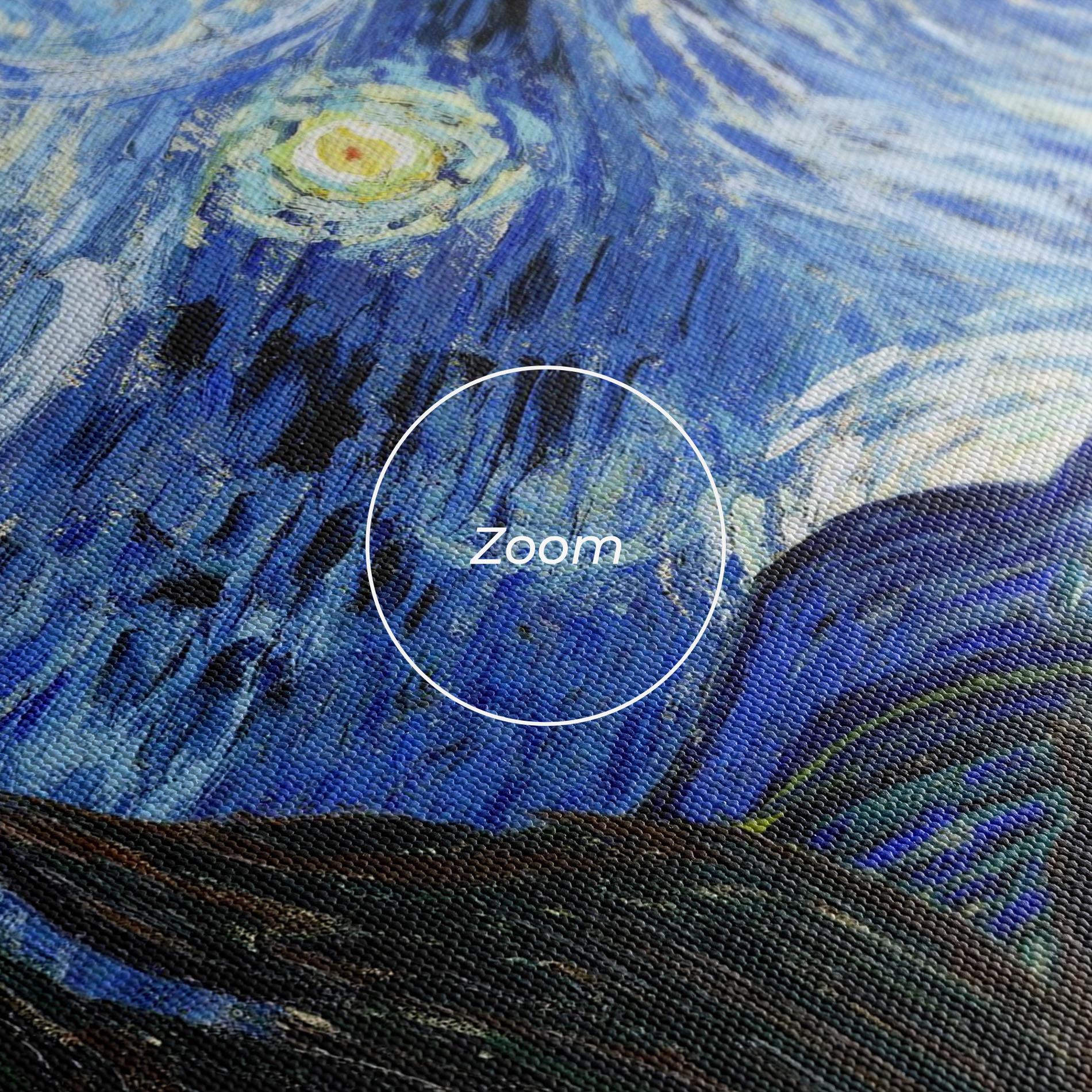 Leinwandbild Starry Night Art mockup 3