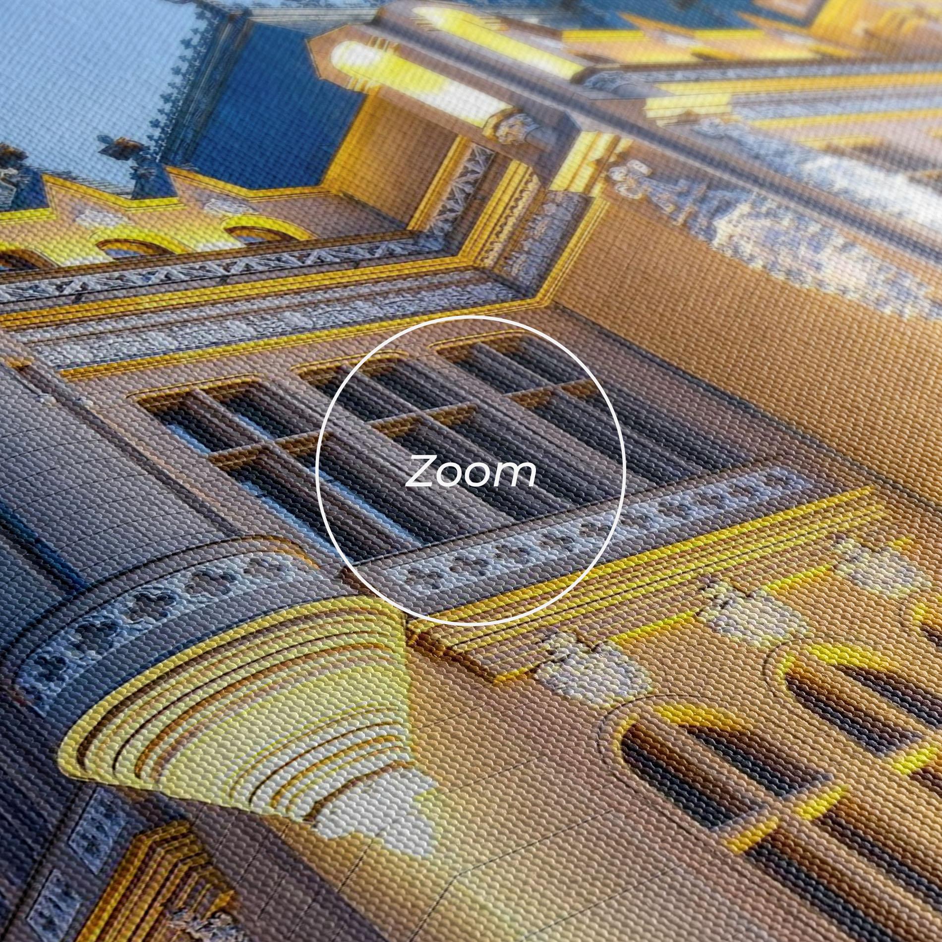 Leinwandbild Palace Culture Romania mockup 3