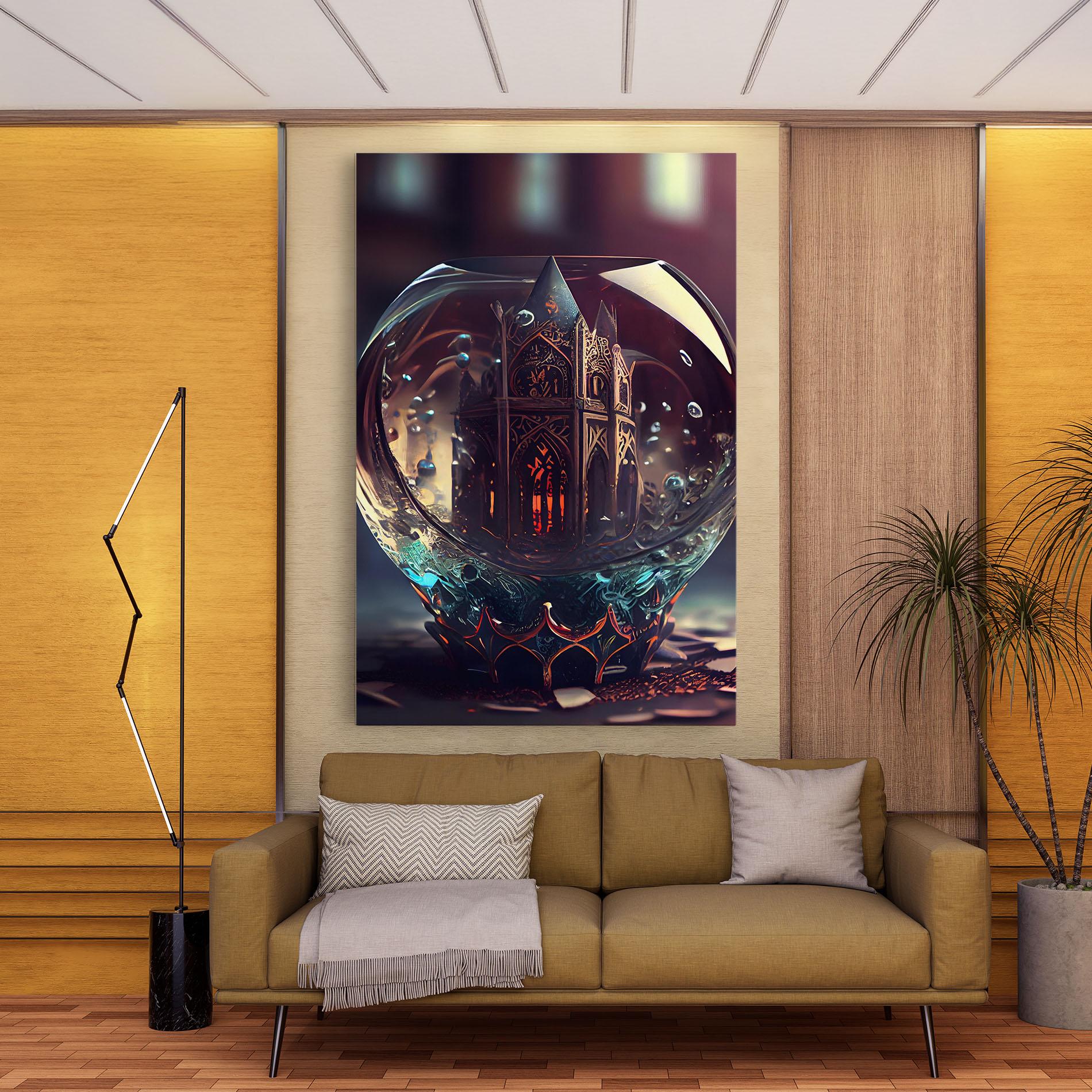 Leinwandbild Church Ball mockup 9