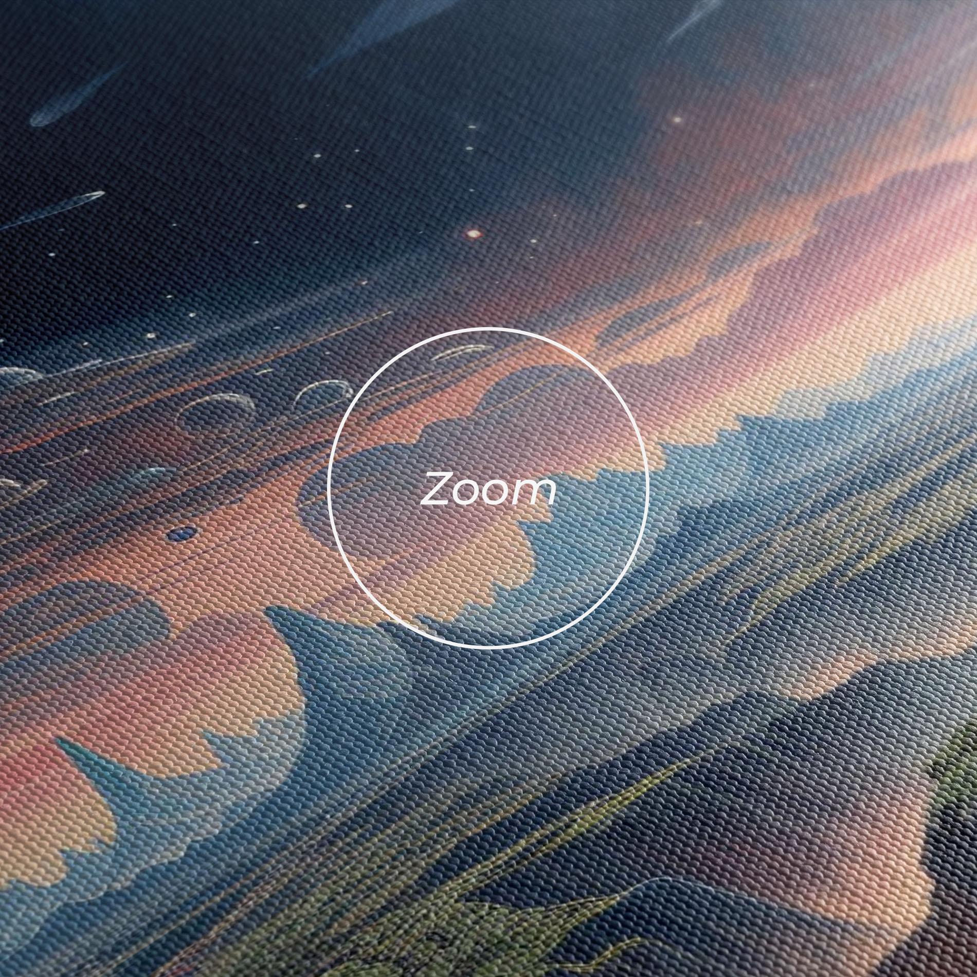 Leinwandbild Celestial Chronicler mockup 3