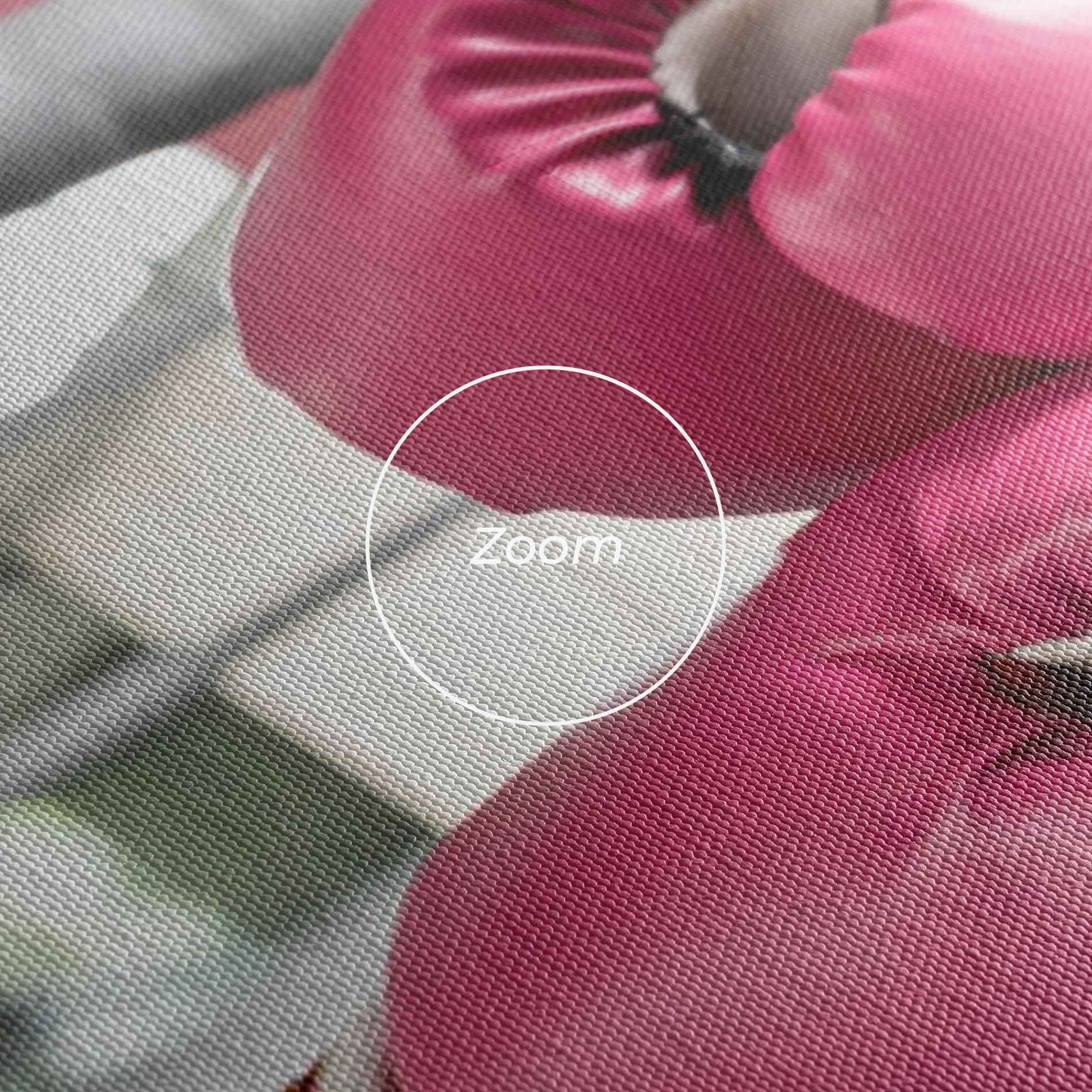 Leinwandbild Pink Boxing Gloves mockup 3