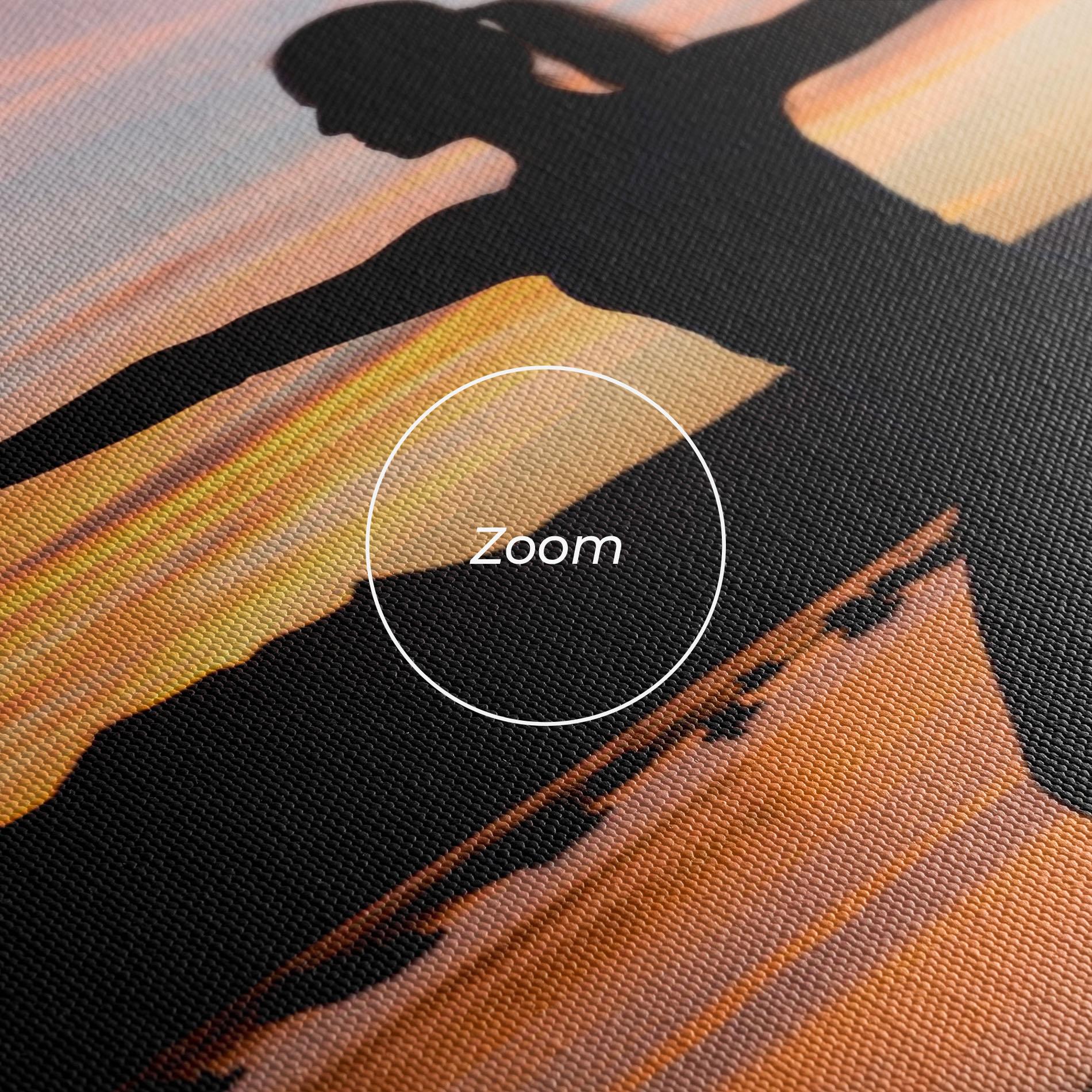 Leinwandbild Morning Yoga mockup 3