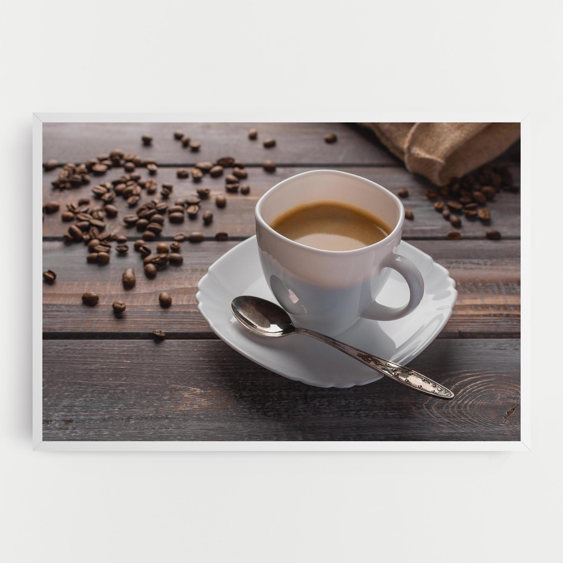 Leinwandbild Aroma Coffee mockup 0