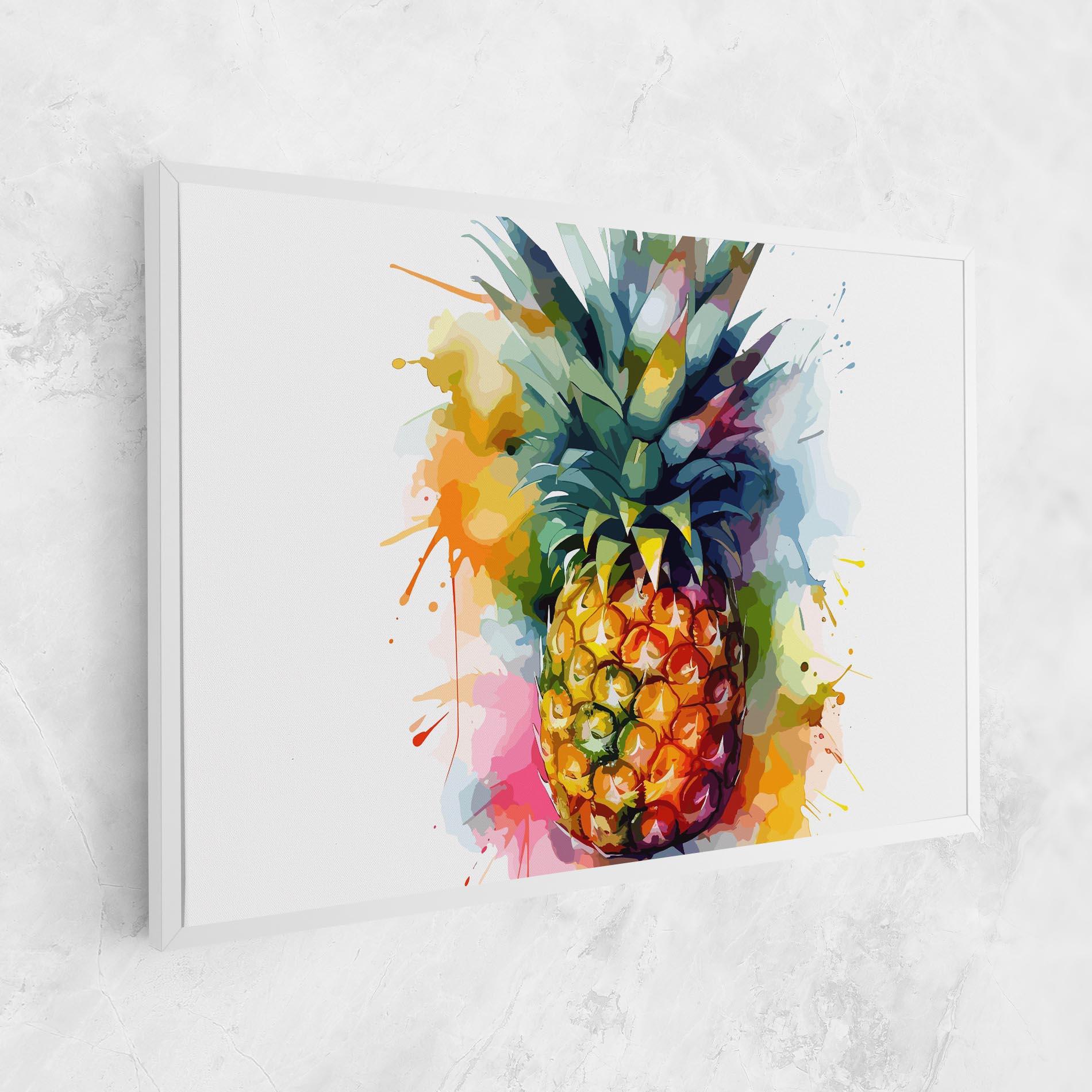 Leinwandbild Color Mix Pineapple mockup 1