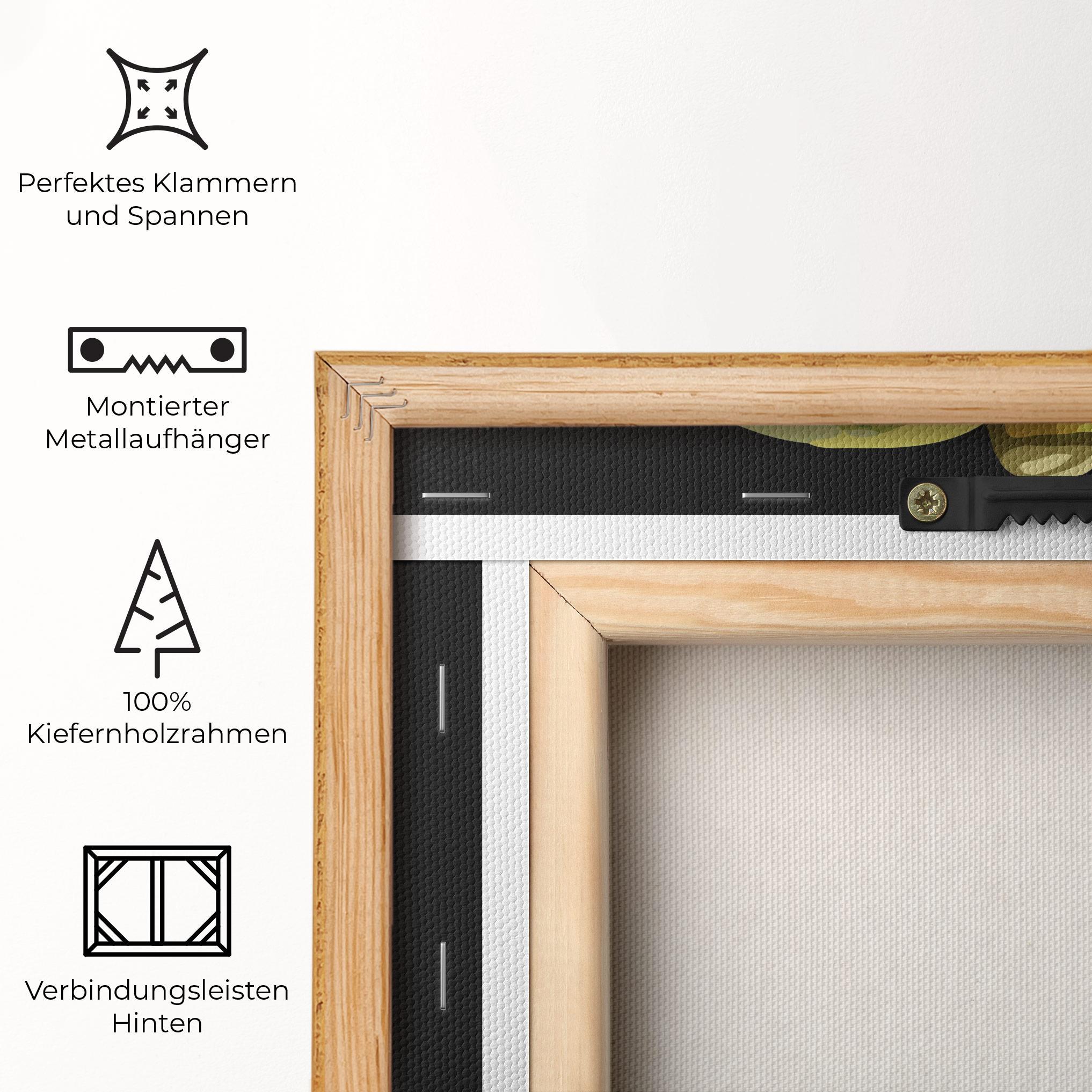 Leinwandbild Bellpepper Green Grey mockup 5