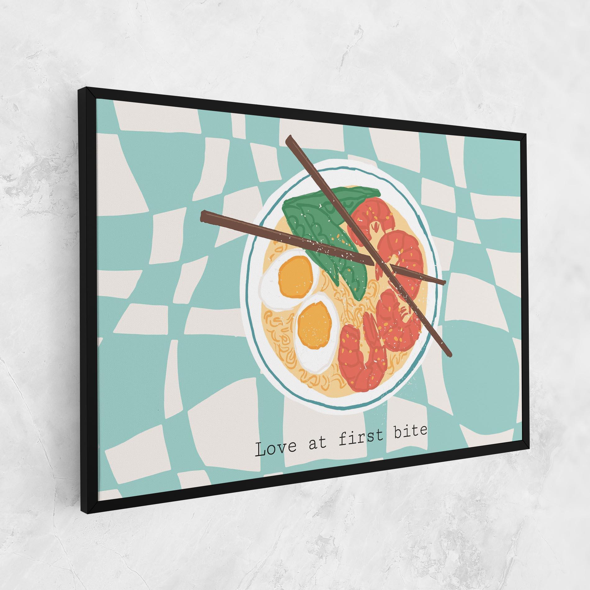 Leinwandbild Food Love mockup 1
