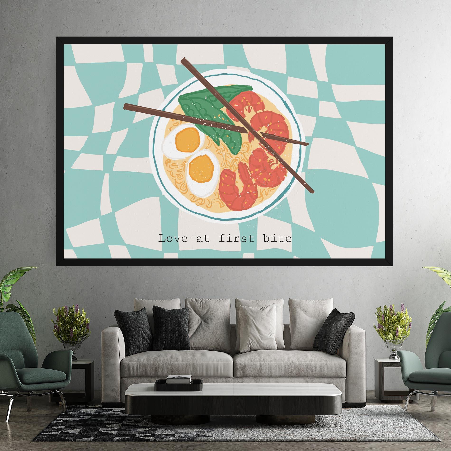 Leinwandbild Food Love mockup 7