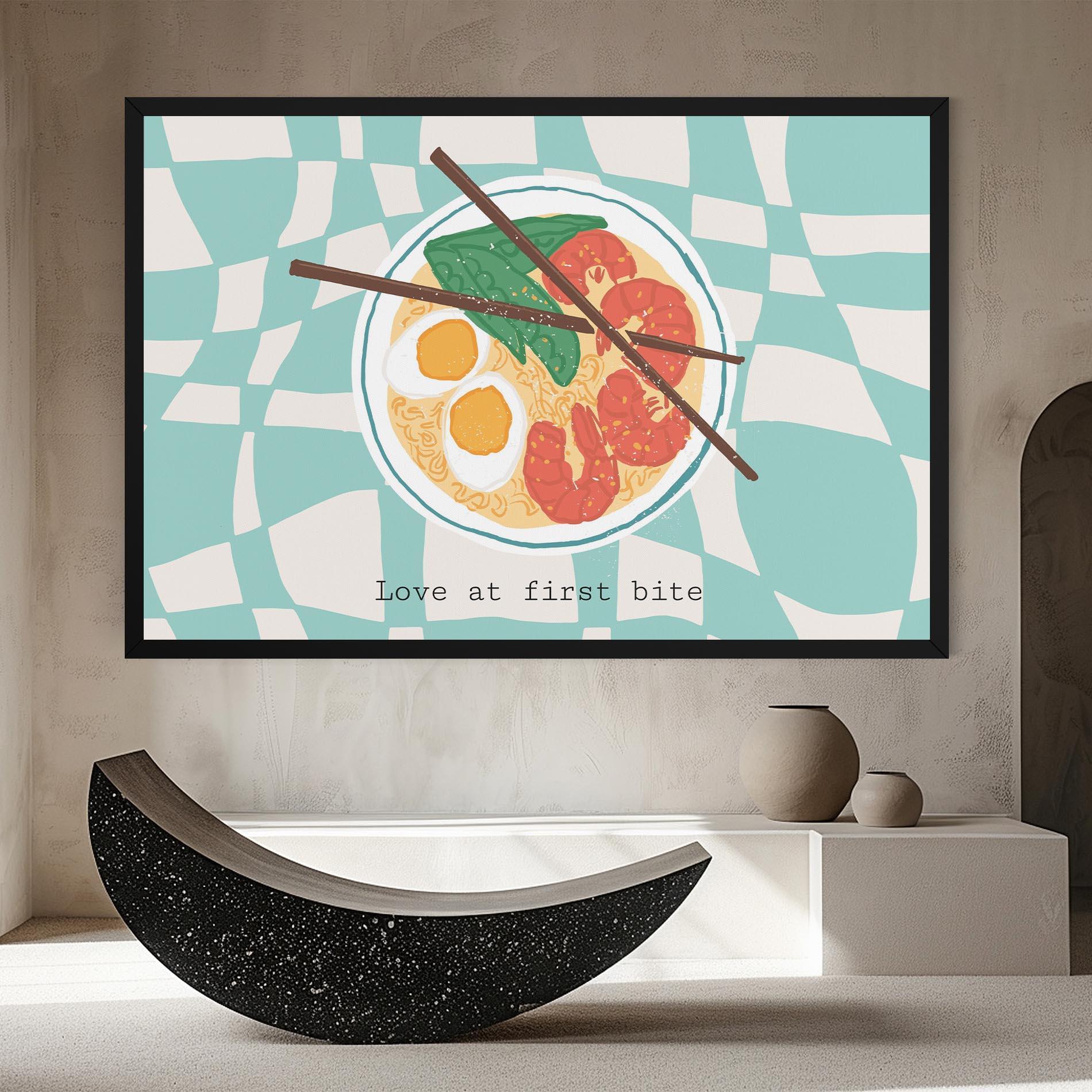 Leinwandbild Food Love mockup 8