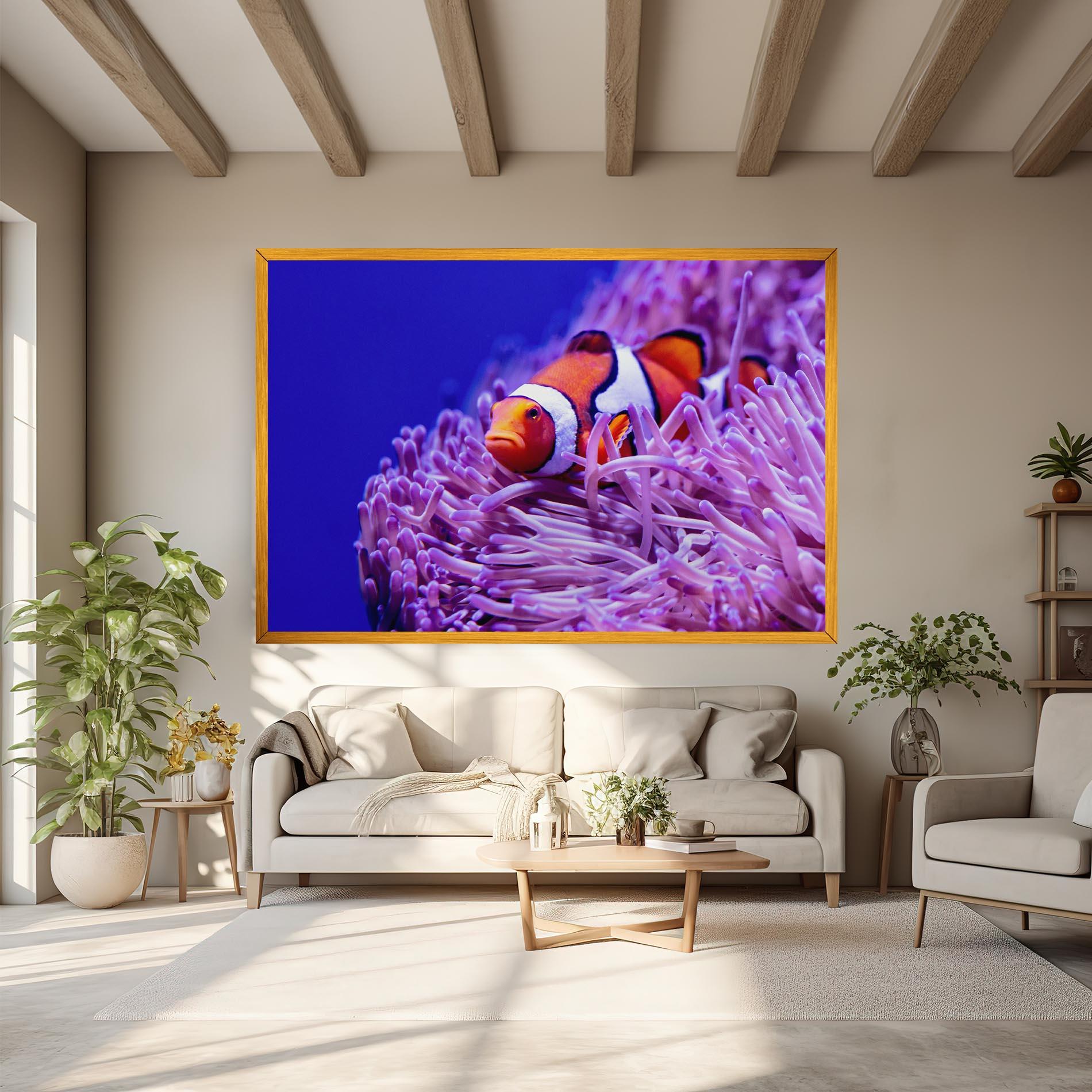 Leinwandbild Angry Nemo mockup 6