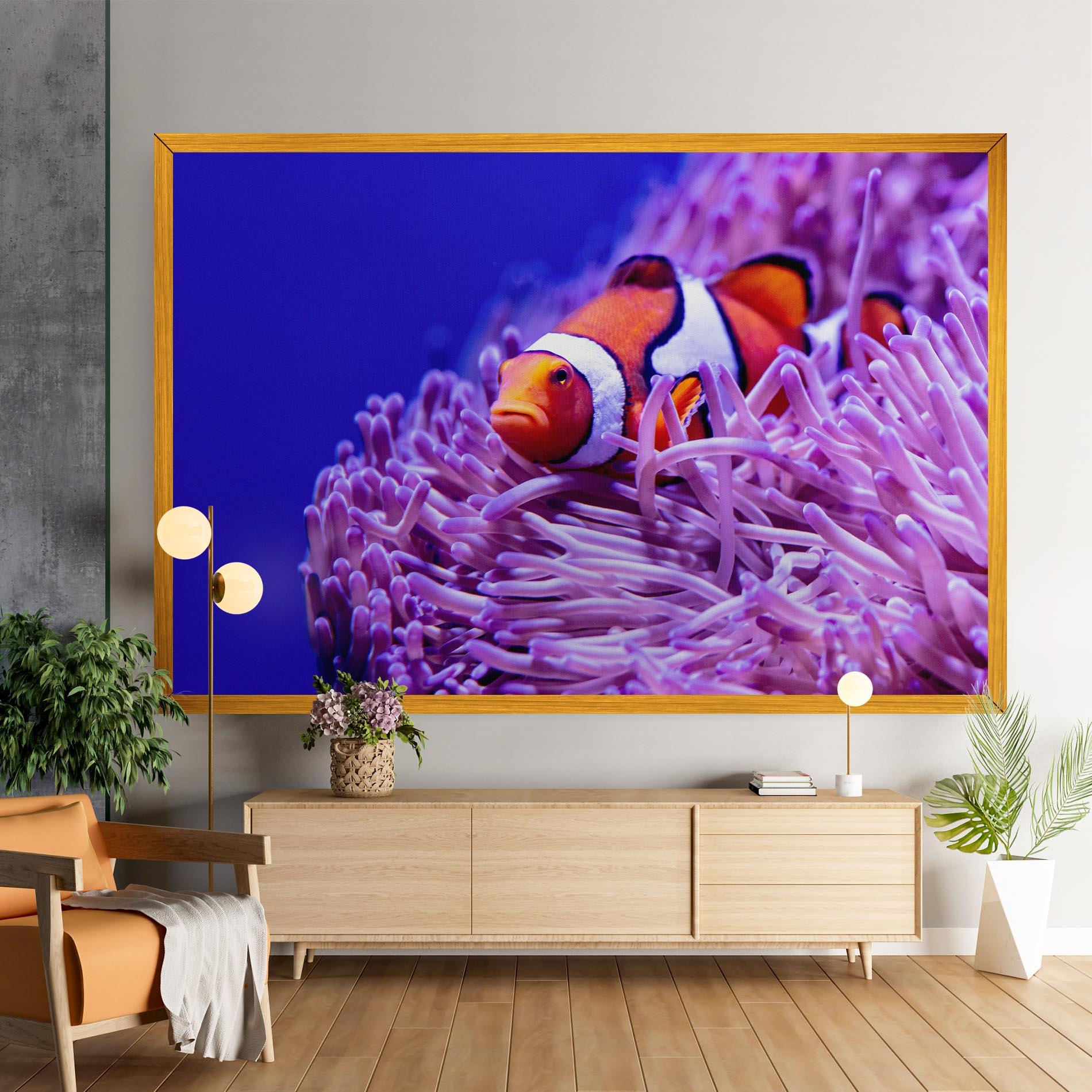 Leinwandbild Angry Nemo mockup 9