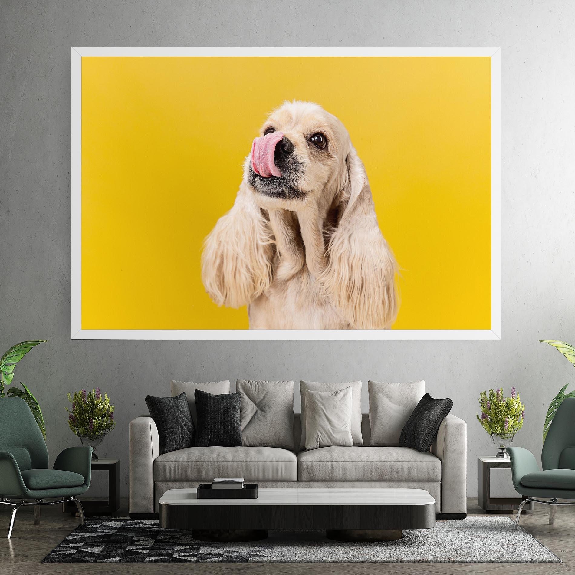Leinwandbild American Spaniel mockup 7