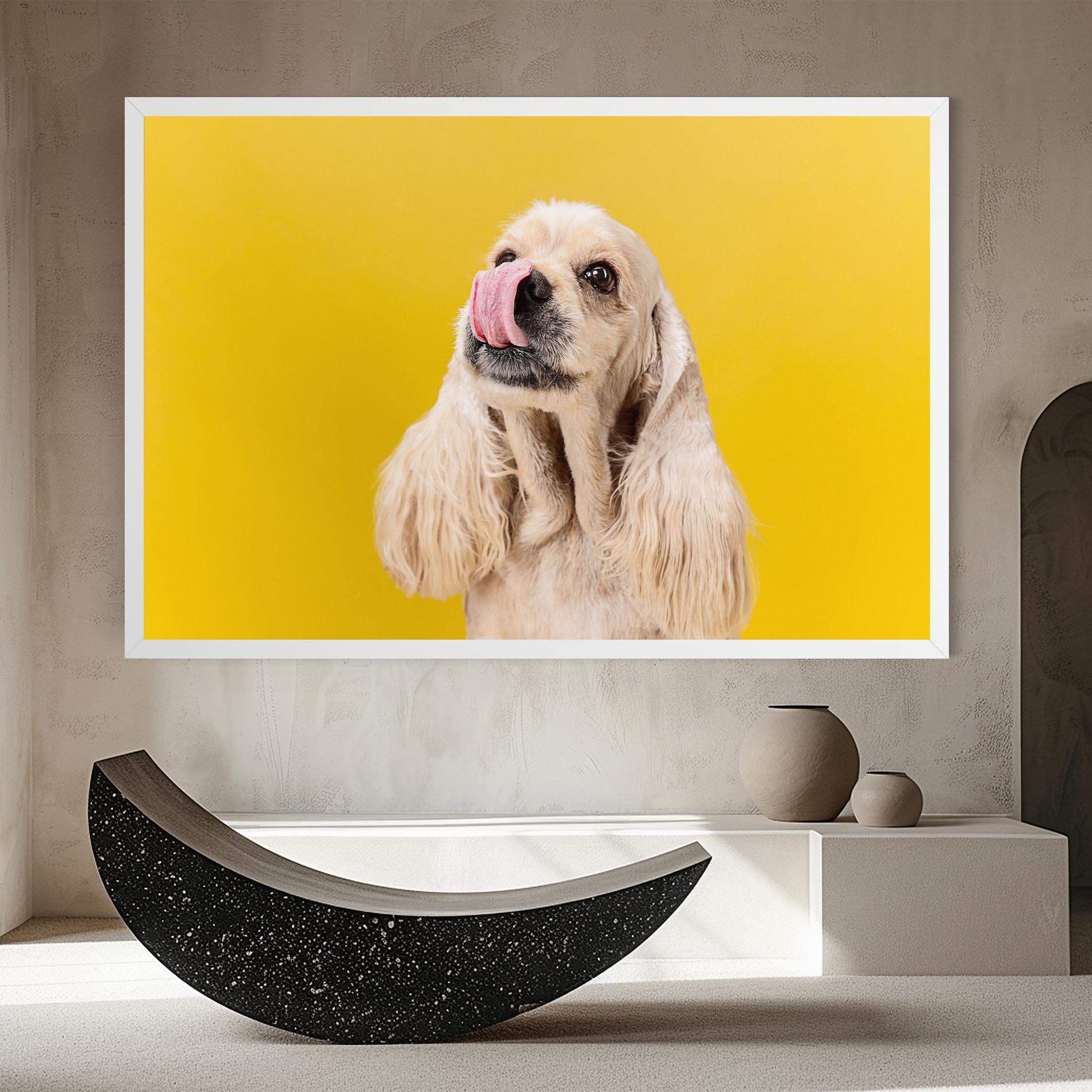 Leinwandbild American Spaniel mockup 8