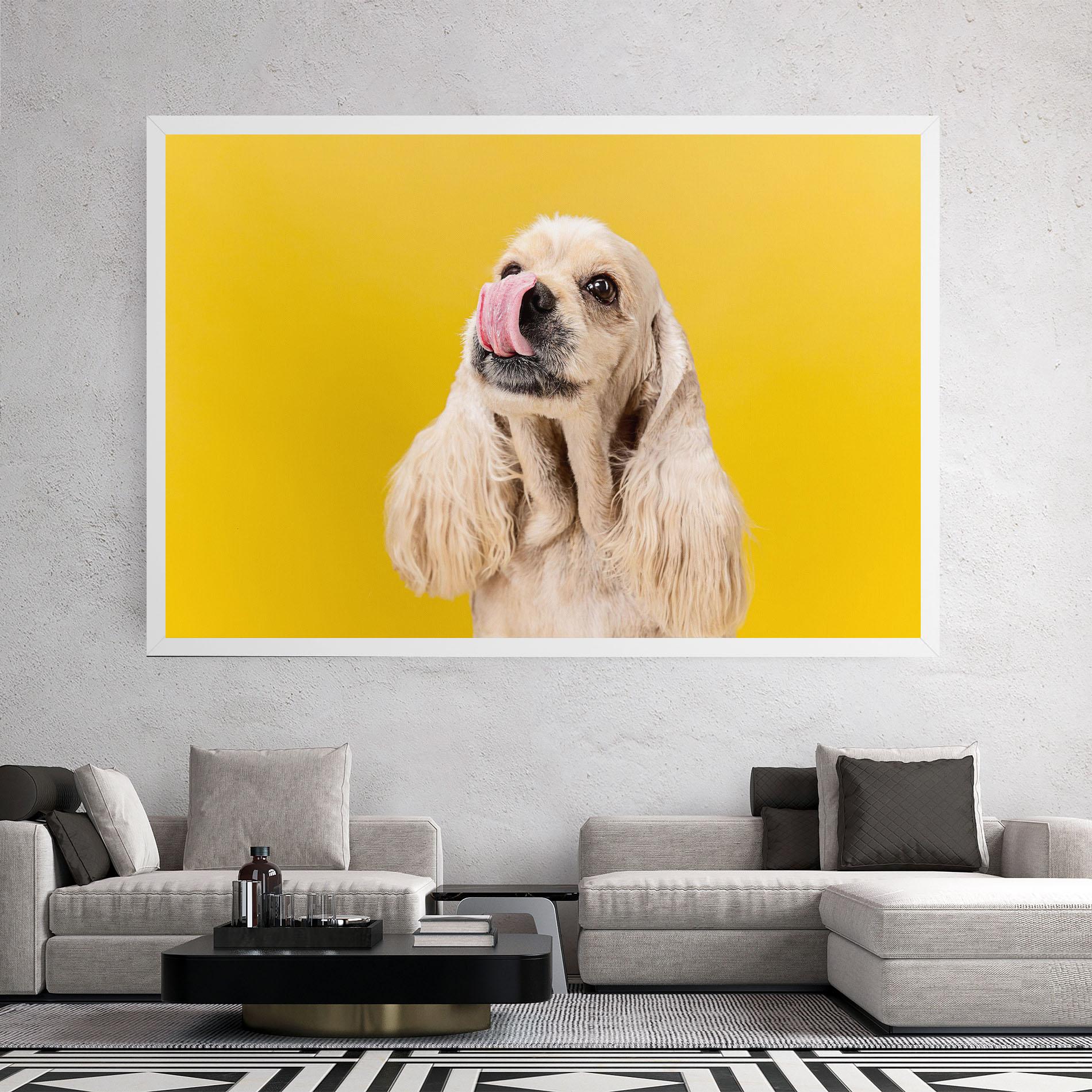 Leinwandbild American Spaniel mockup 2