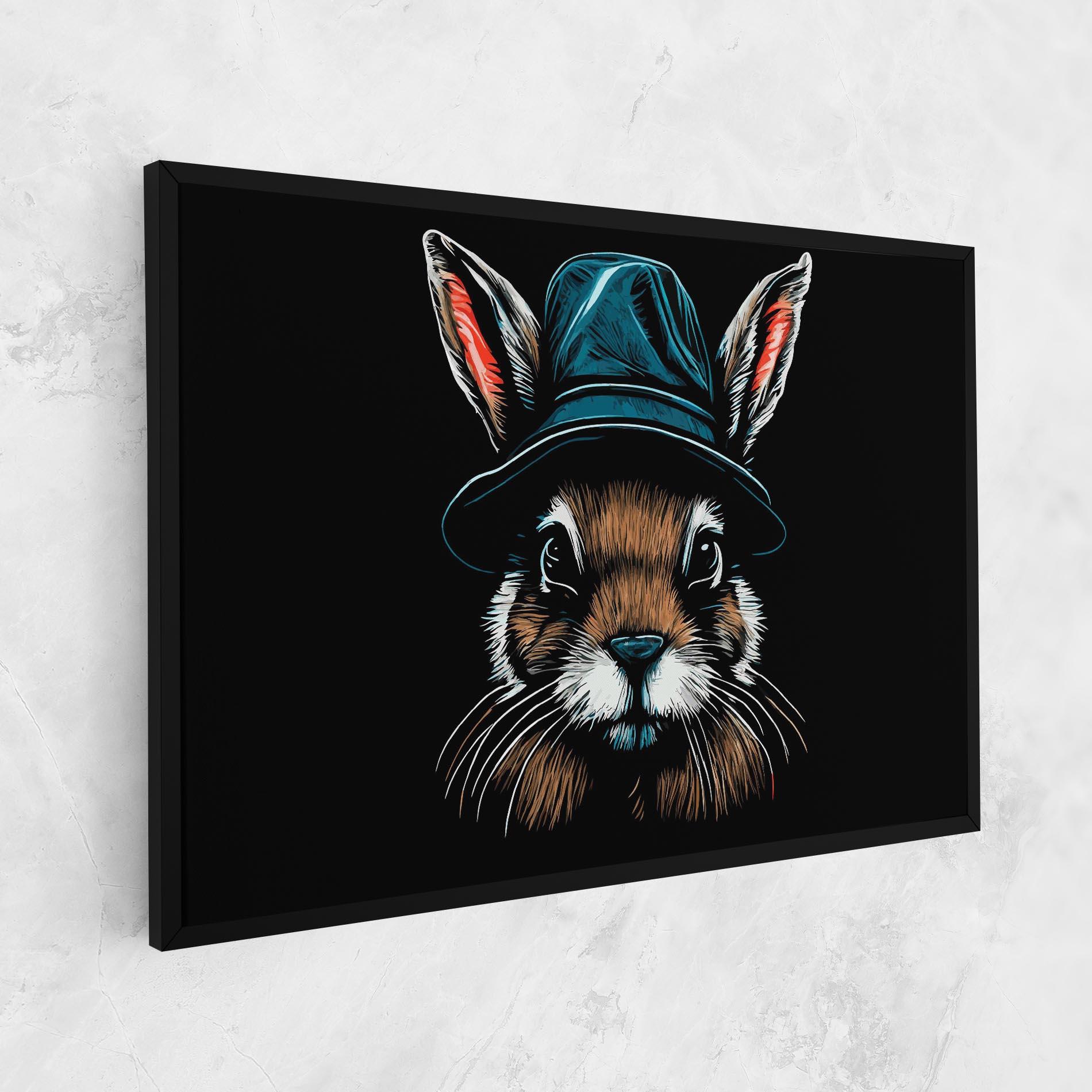 Leinwandbild Hat Bunny mockup 1