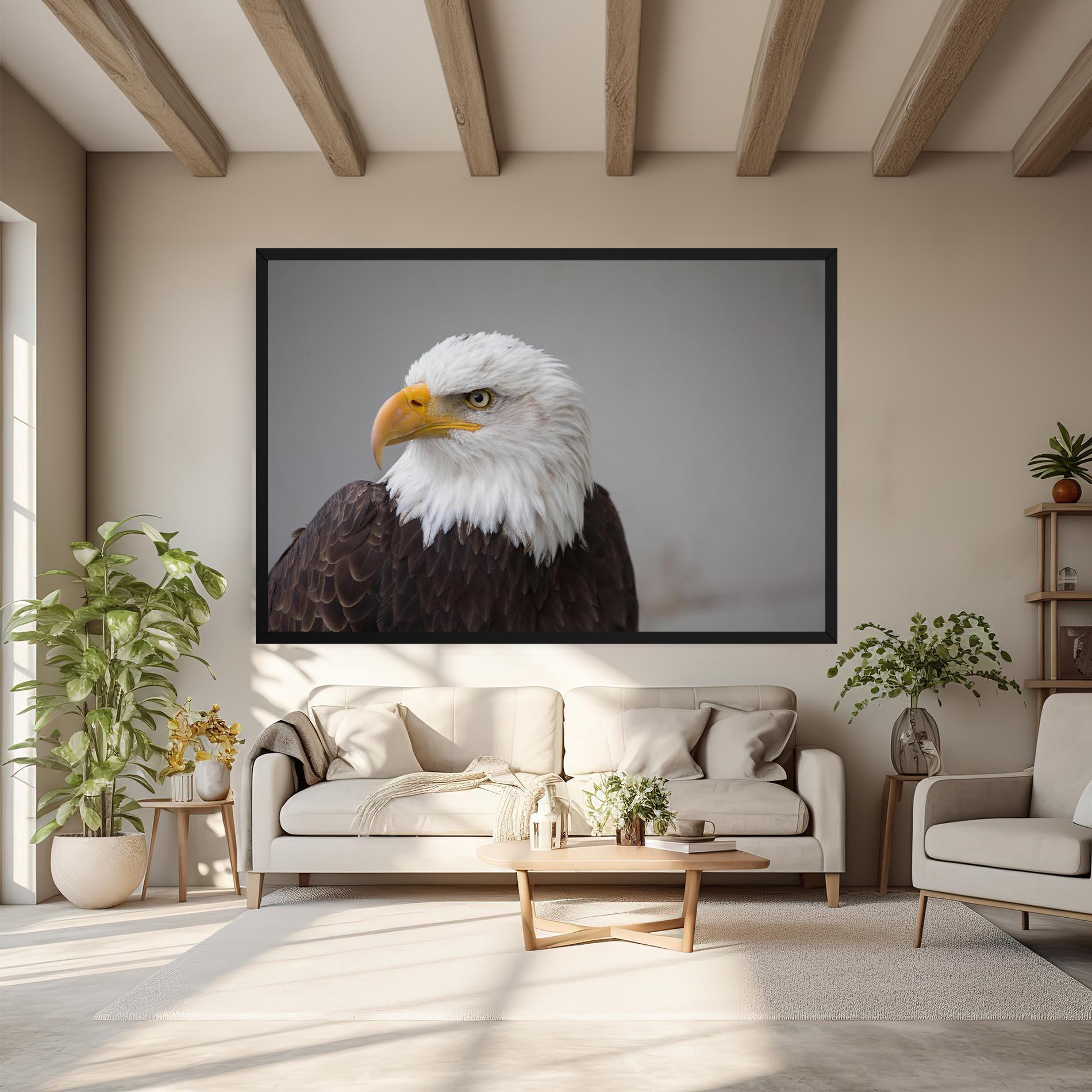 Leinwandbild Beautiful Eagle mockup 6
