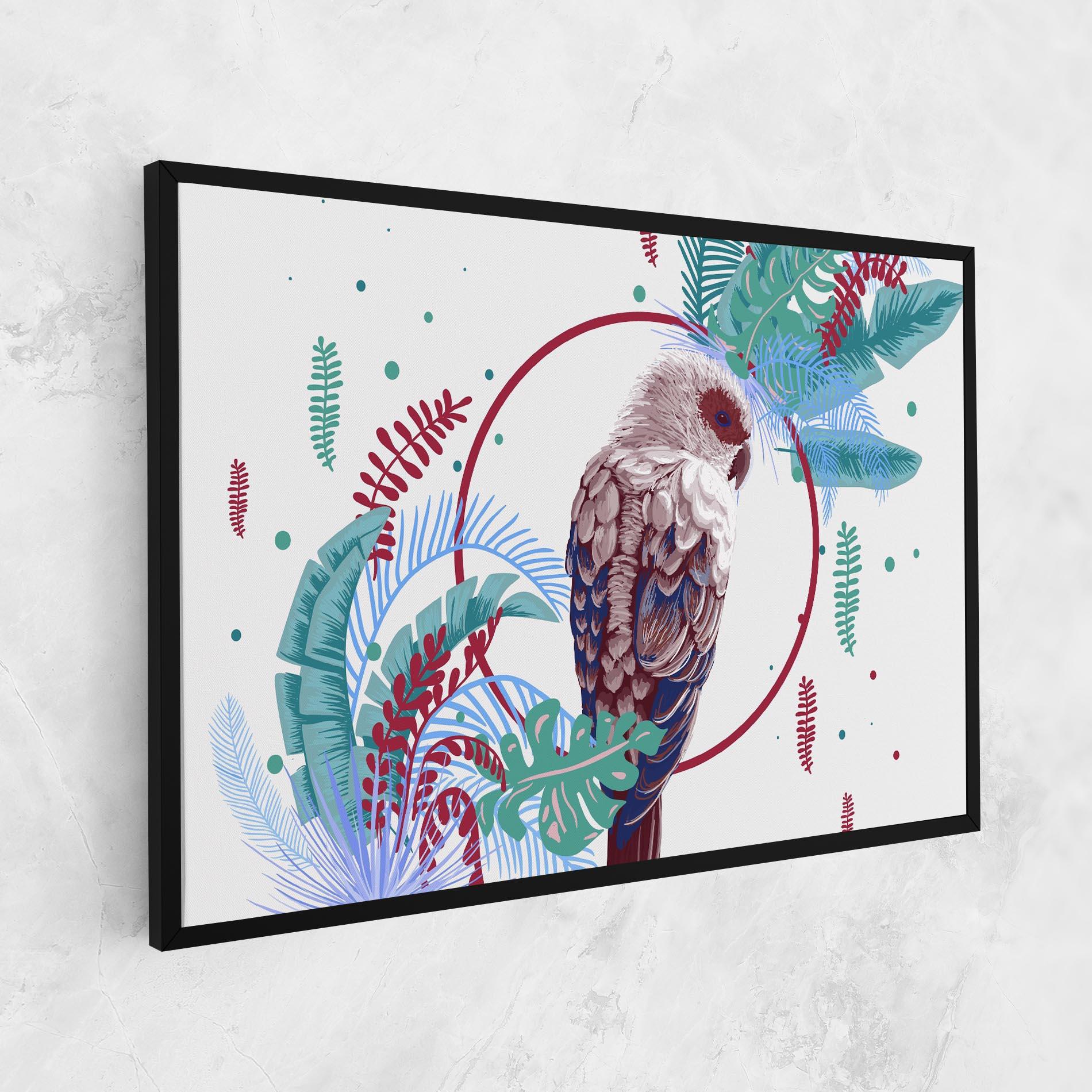 Leinwandbild Bright Bird mockup 1