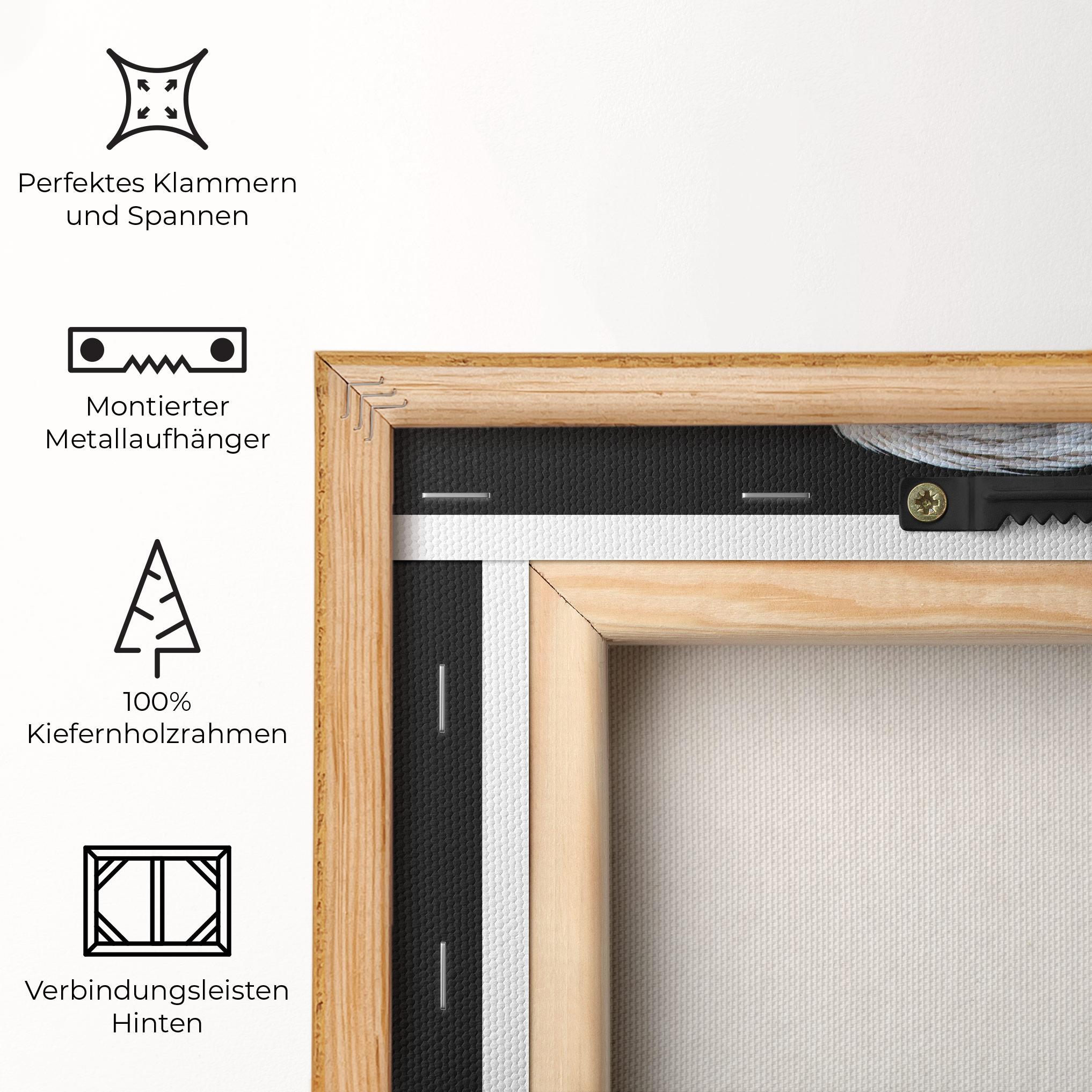 Leinwandbild Close Up Eagle mockup 5