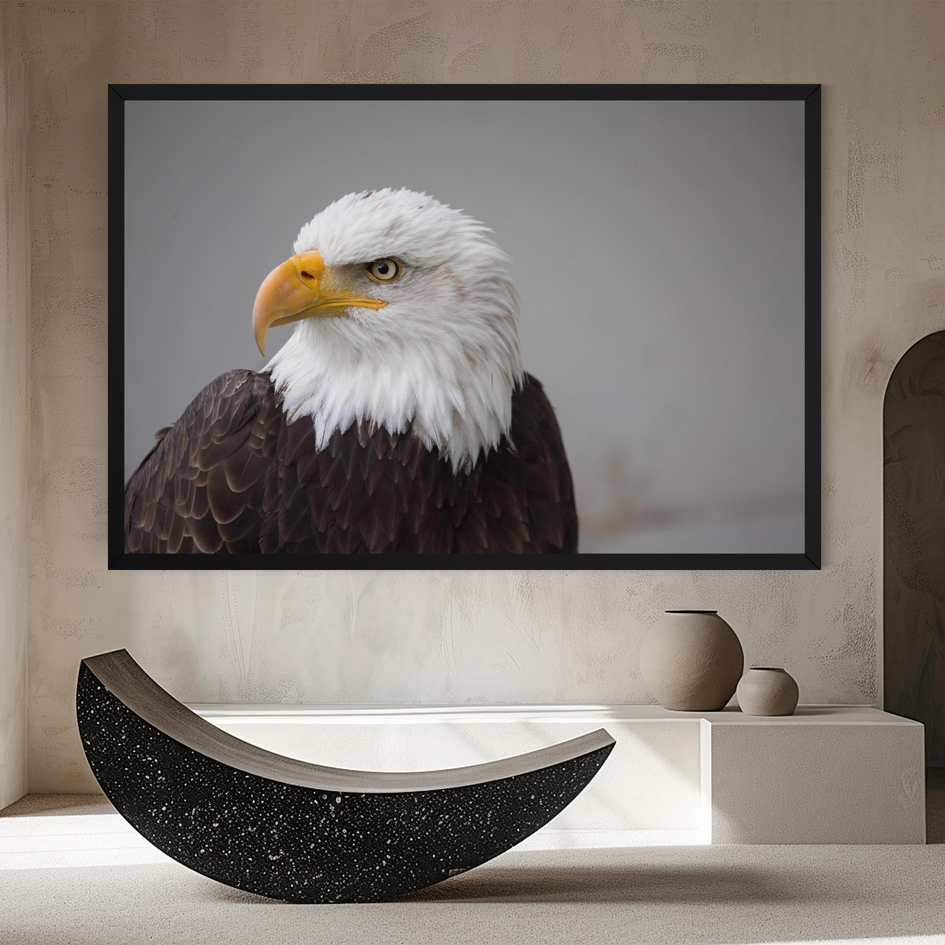 Leinwandbild Beautiful Eagle mockup 8