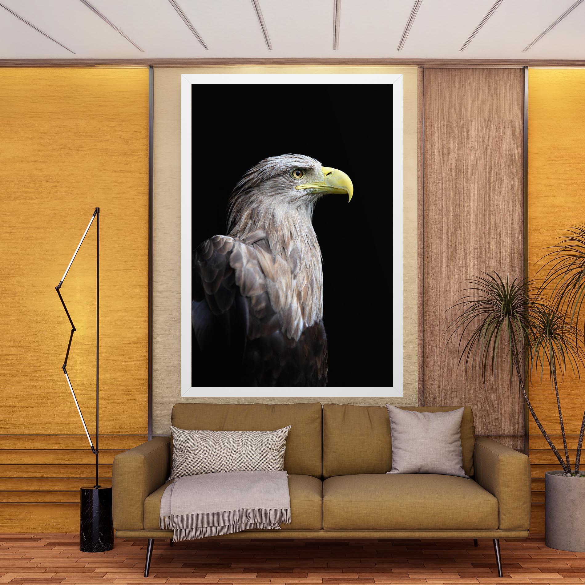 Leinwandbild Close Up Eagle mockup 9