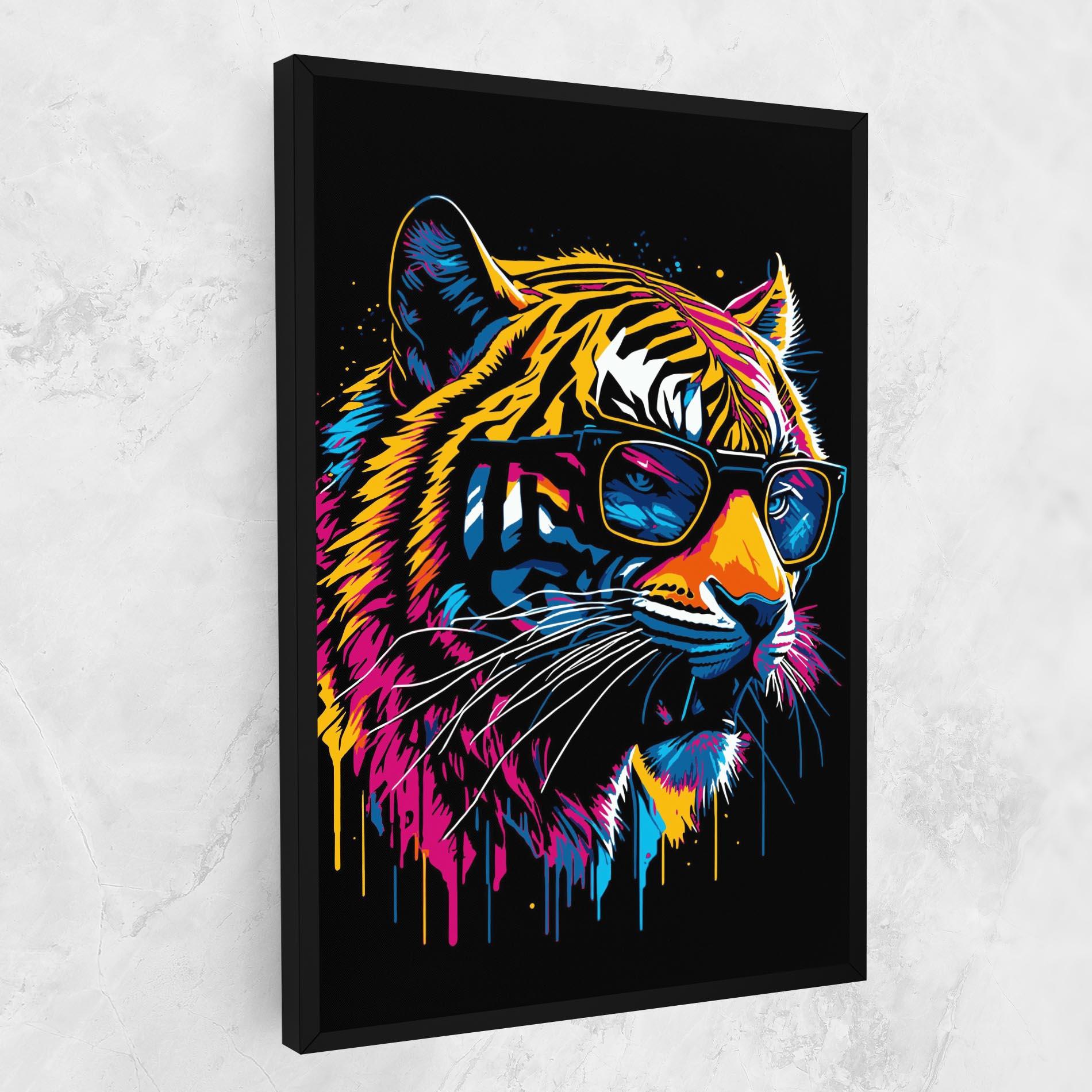 Leinwandbild Cool Tiger mockup 1