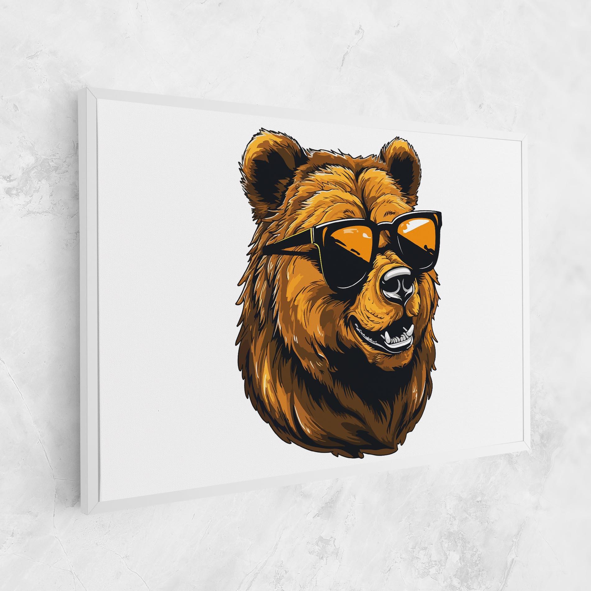 Leinwandbild Cool Glasses mockup 1