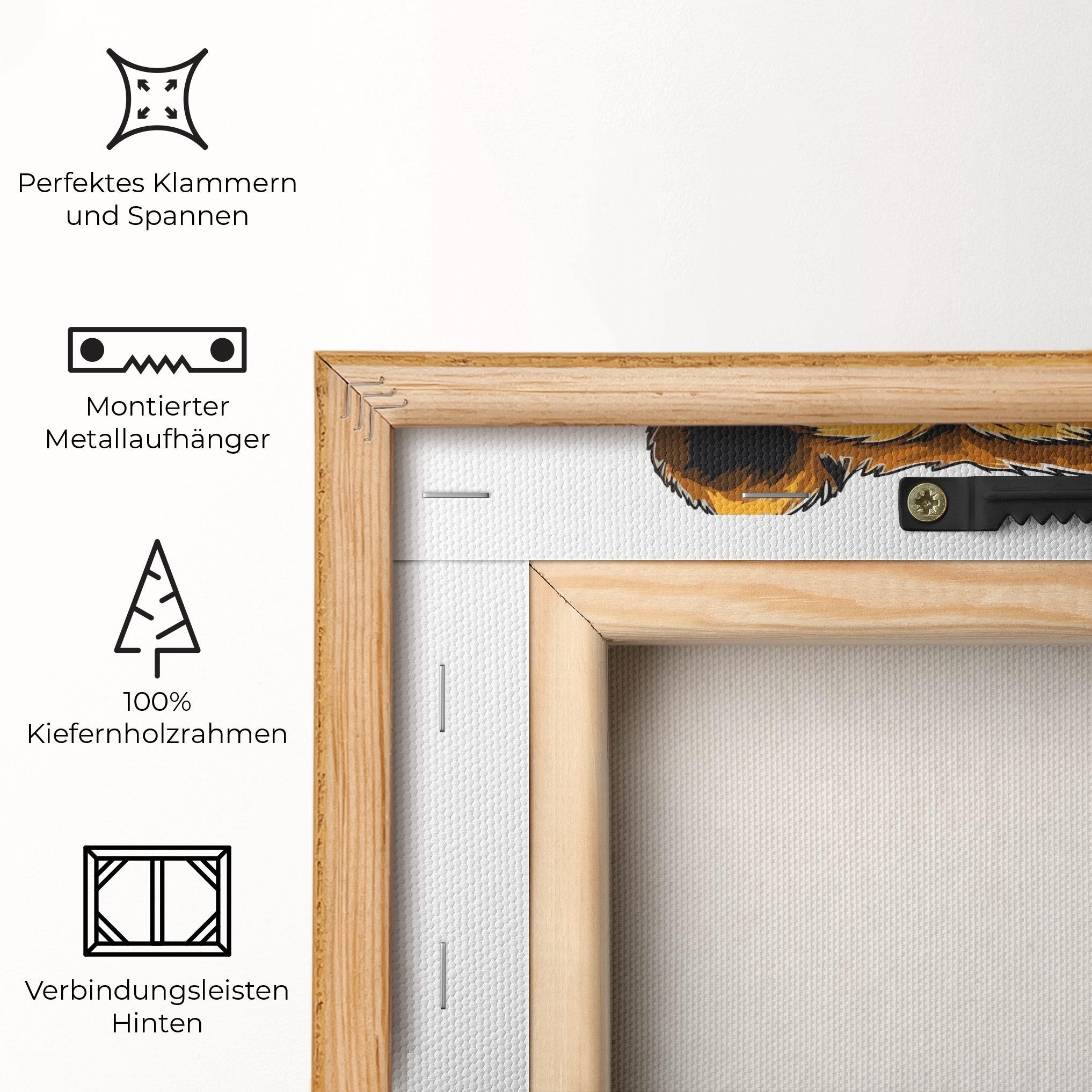 Leinwandbild Cool Glasses mockup 5