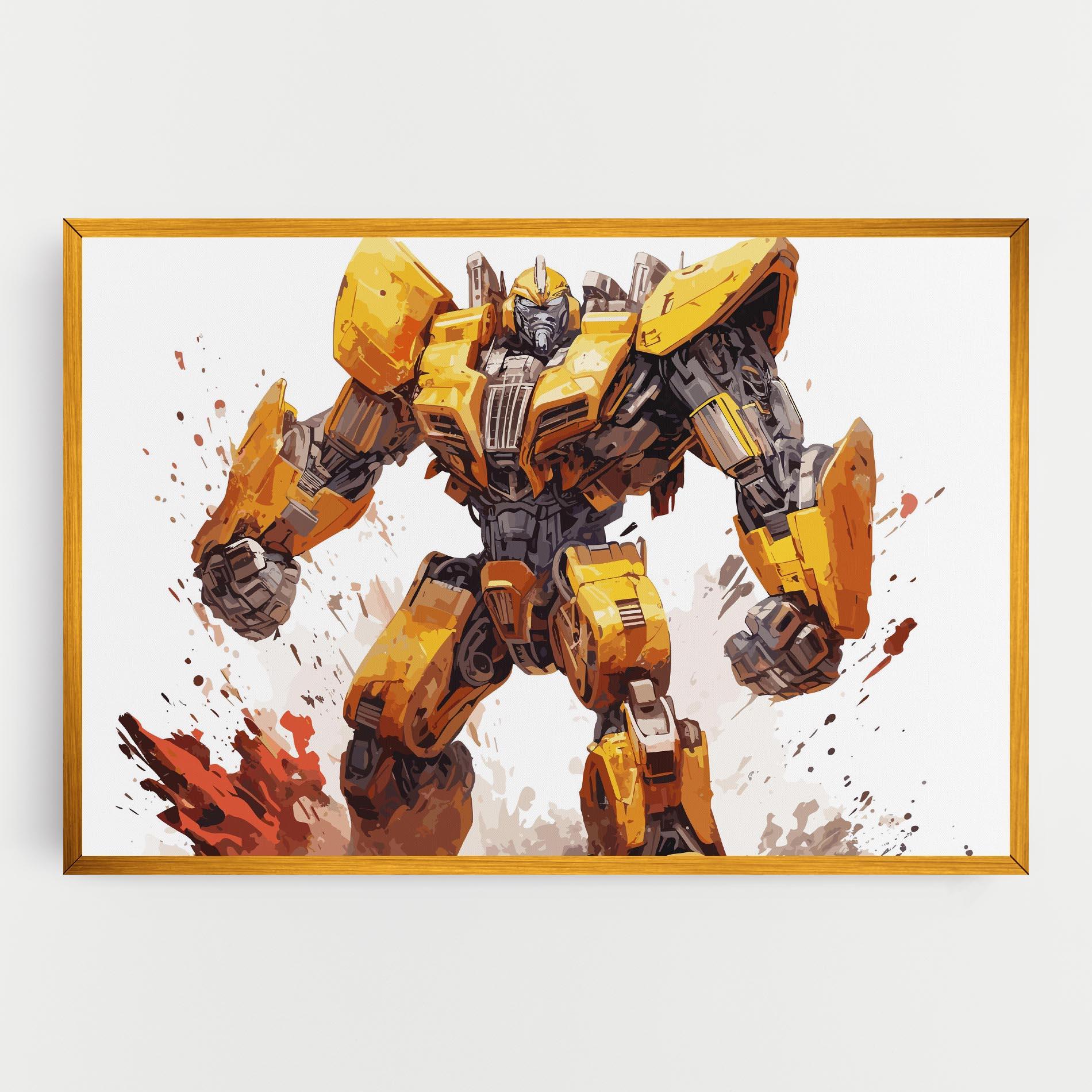 Leinwandbild Battle Machine mockup 0