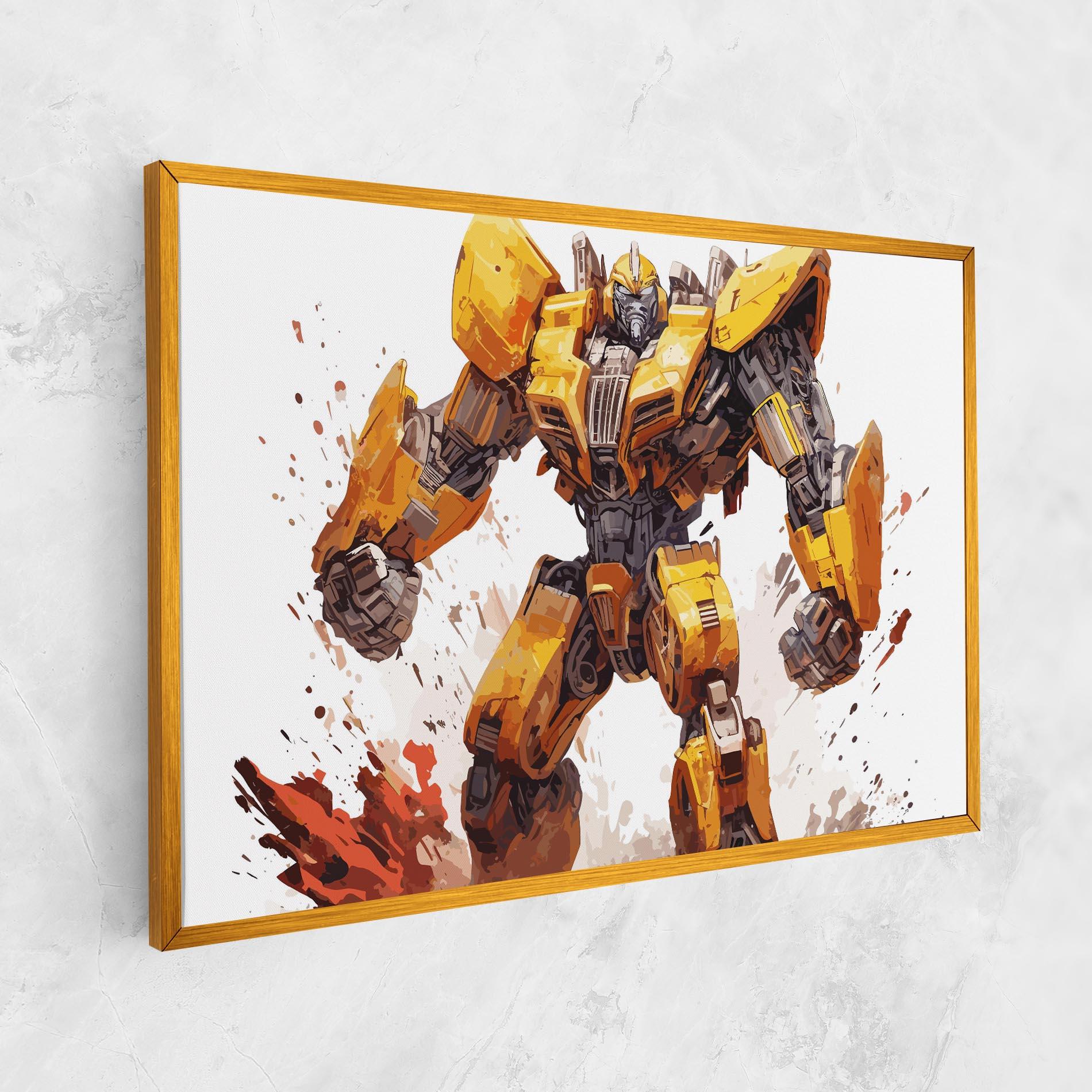 Leinwandbild Battle Machine mockup 1