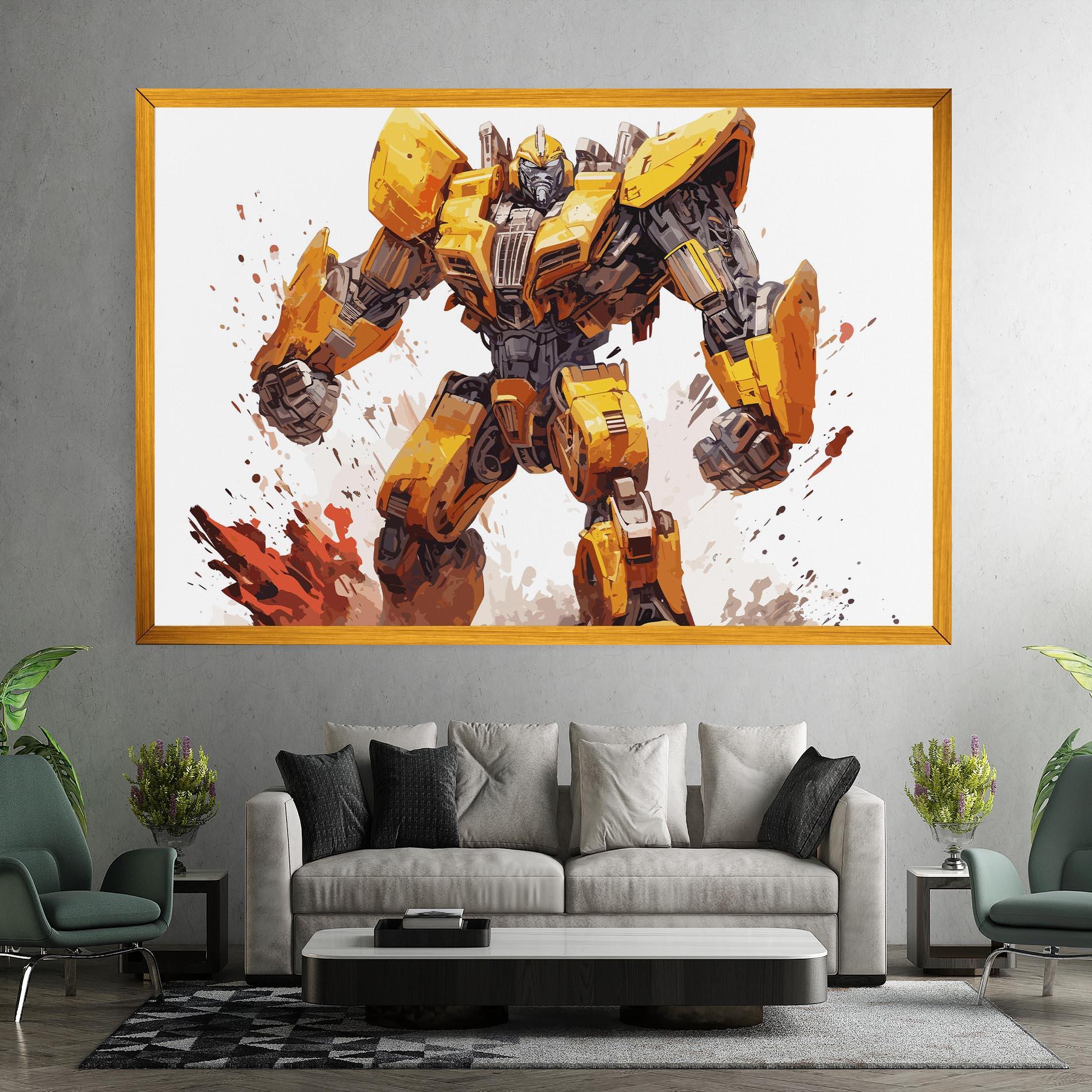 Leinwandbild Battle Machine mockup 7