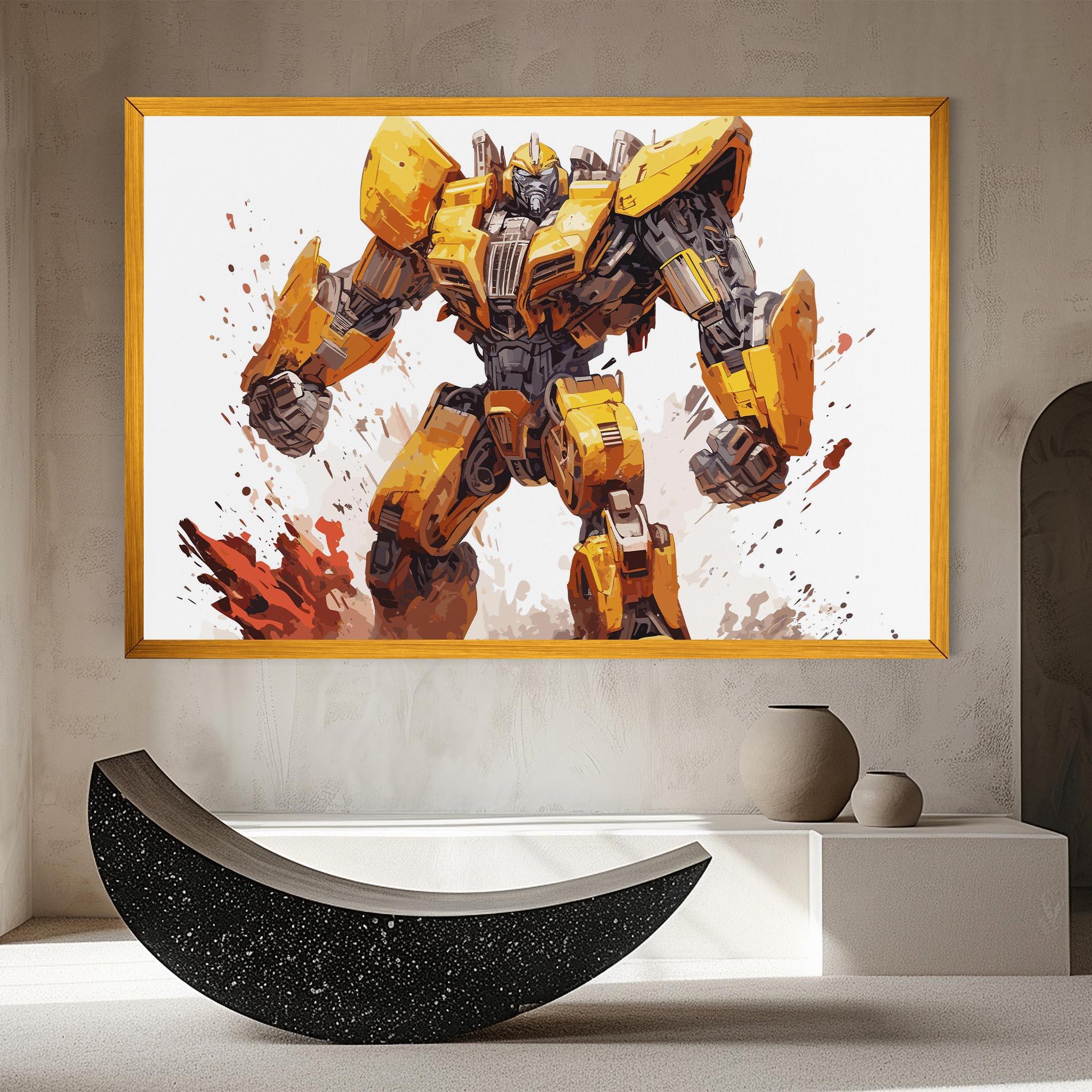 Leinwandbild Battle Machine mockup 8