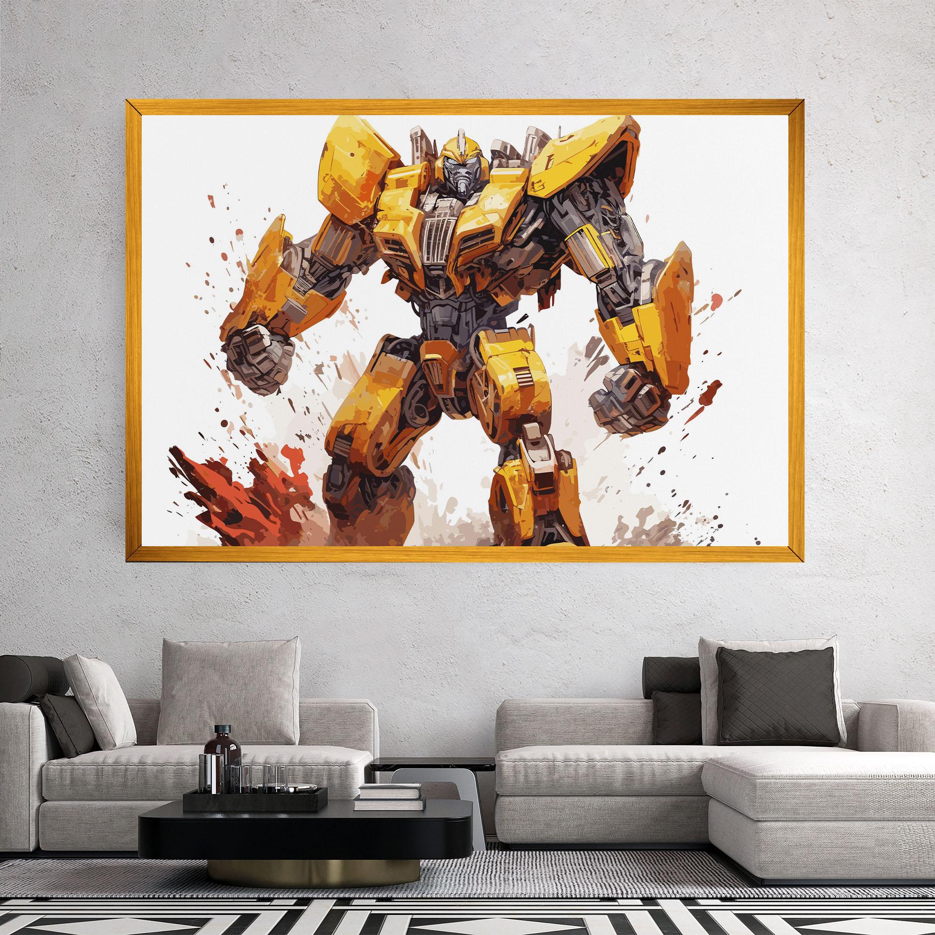 Leinwandbild Battle Machine mockup 2