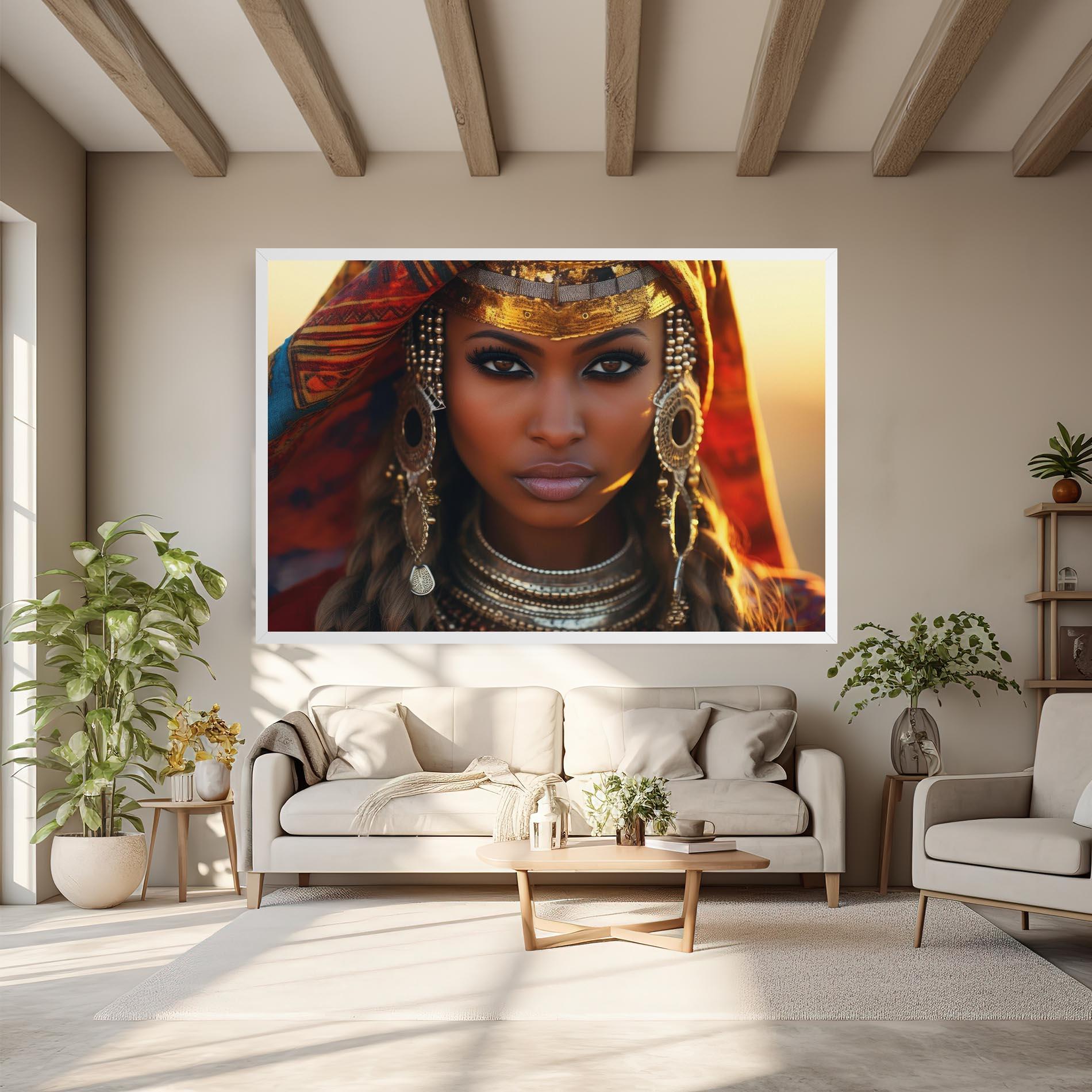 Leinwandbild Unique Smokey Eyes mockup 6