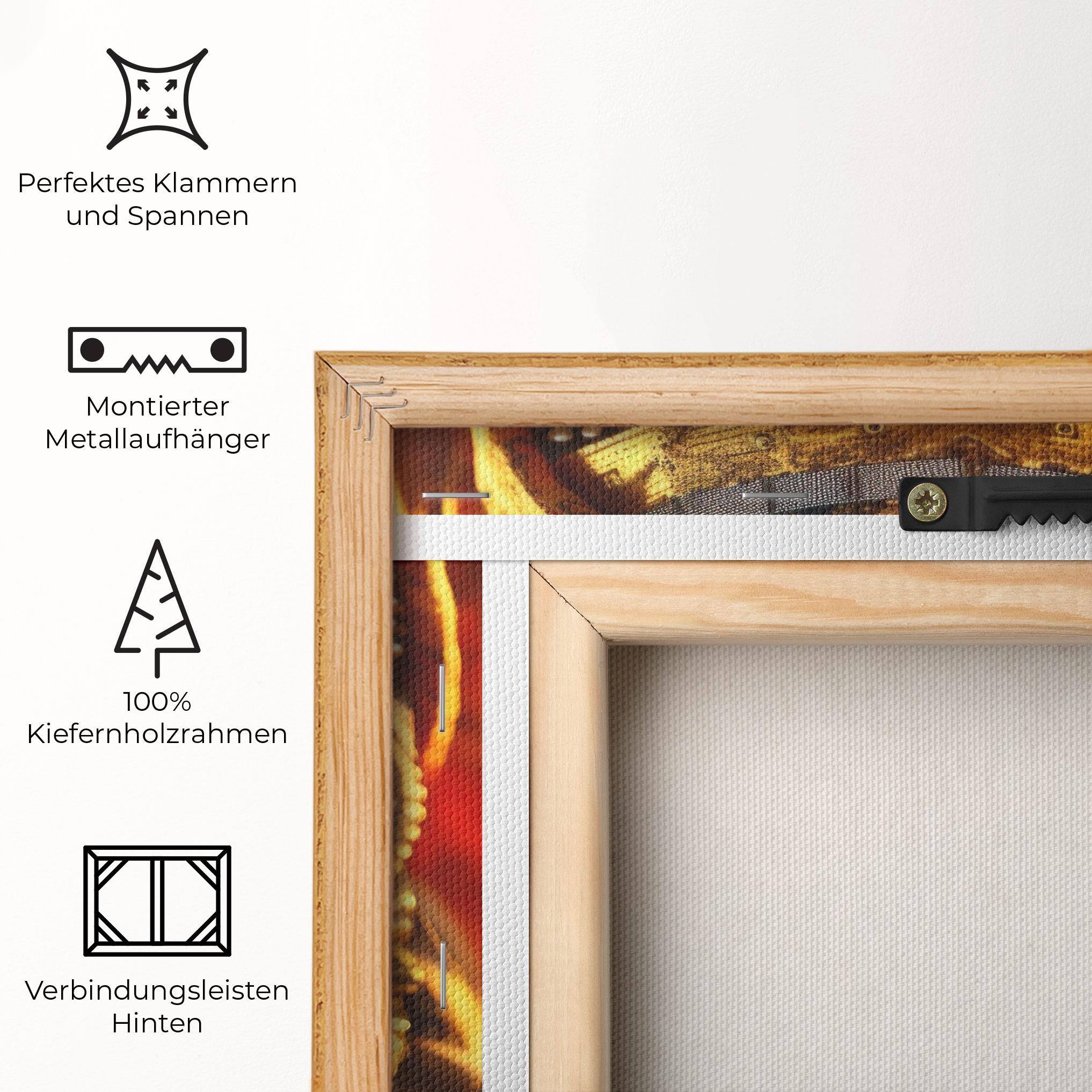 Leinwandbild Unique Smokey Eyes mockup 5